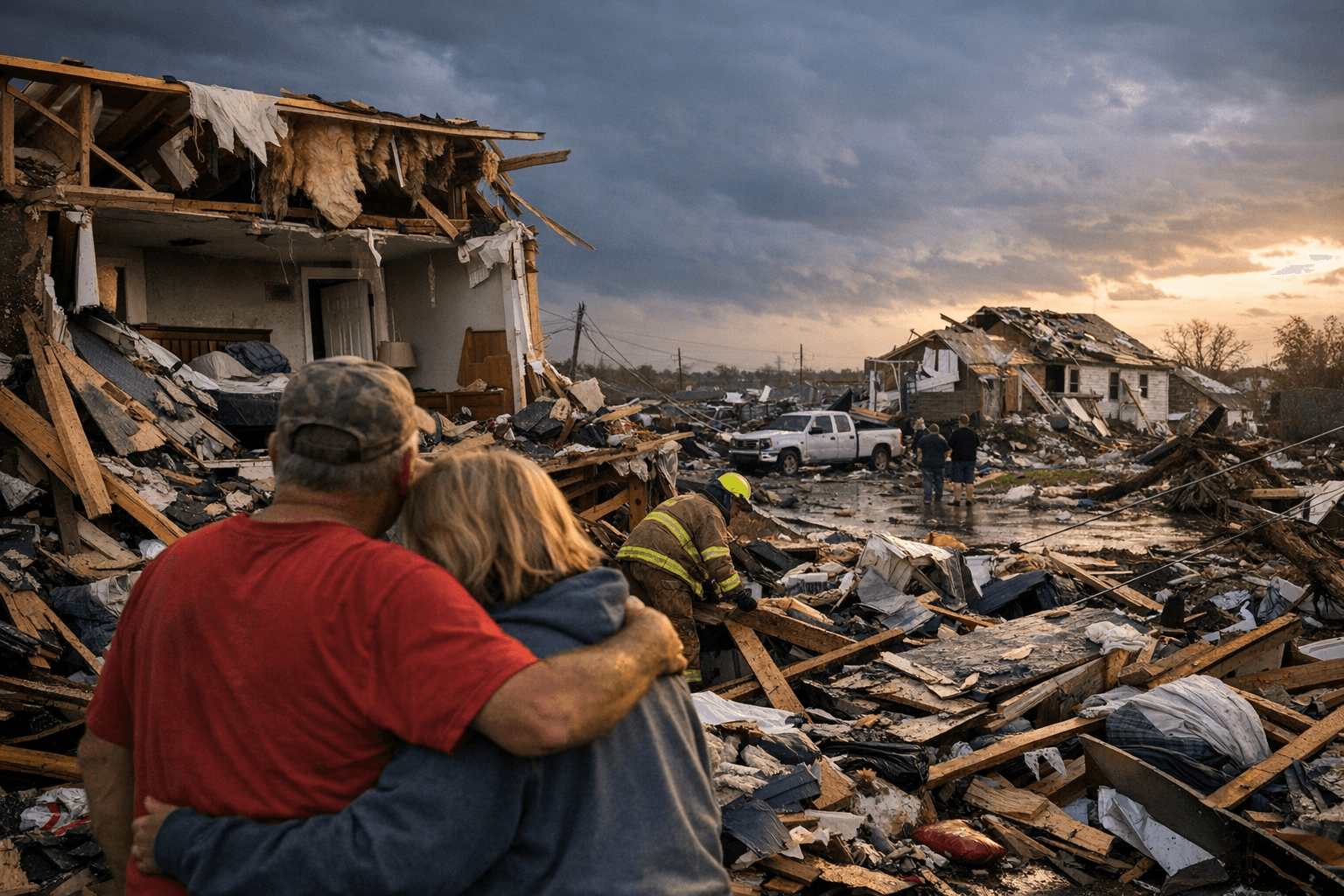Severe Midwest tornadoes rip roofs off homes, damage communities across three states