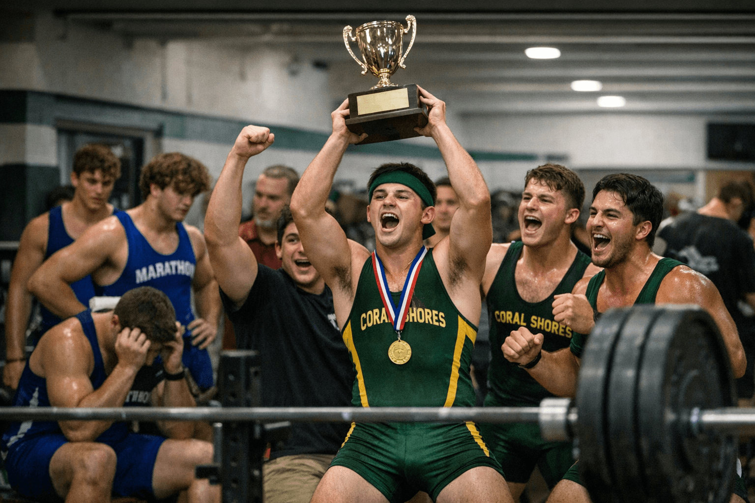 Coral Shores claims district weightlifting titles, Marathon places third