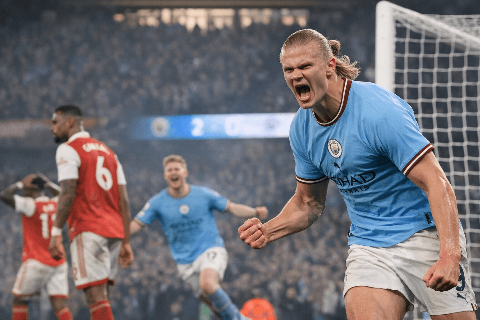 Haaland fires Manchester City past Arsenal as Premier League momentum shifts