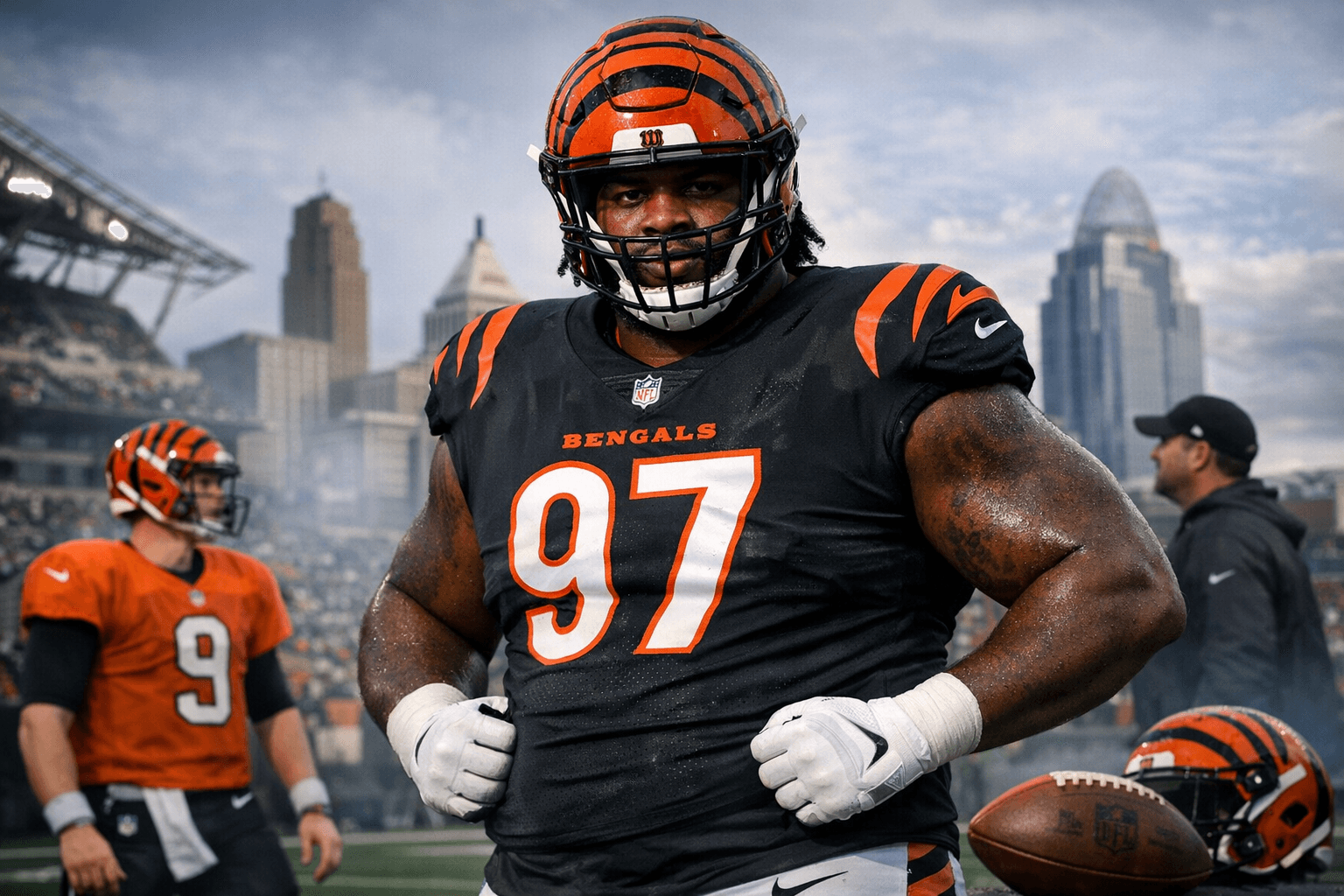 Bengals acquire Dexter Lawrence in blockbuster Giants trade, extend him through 2028