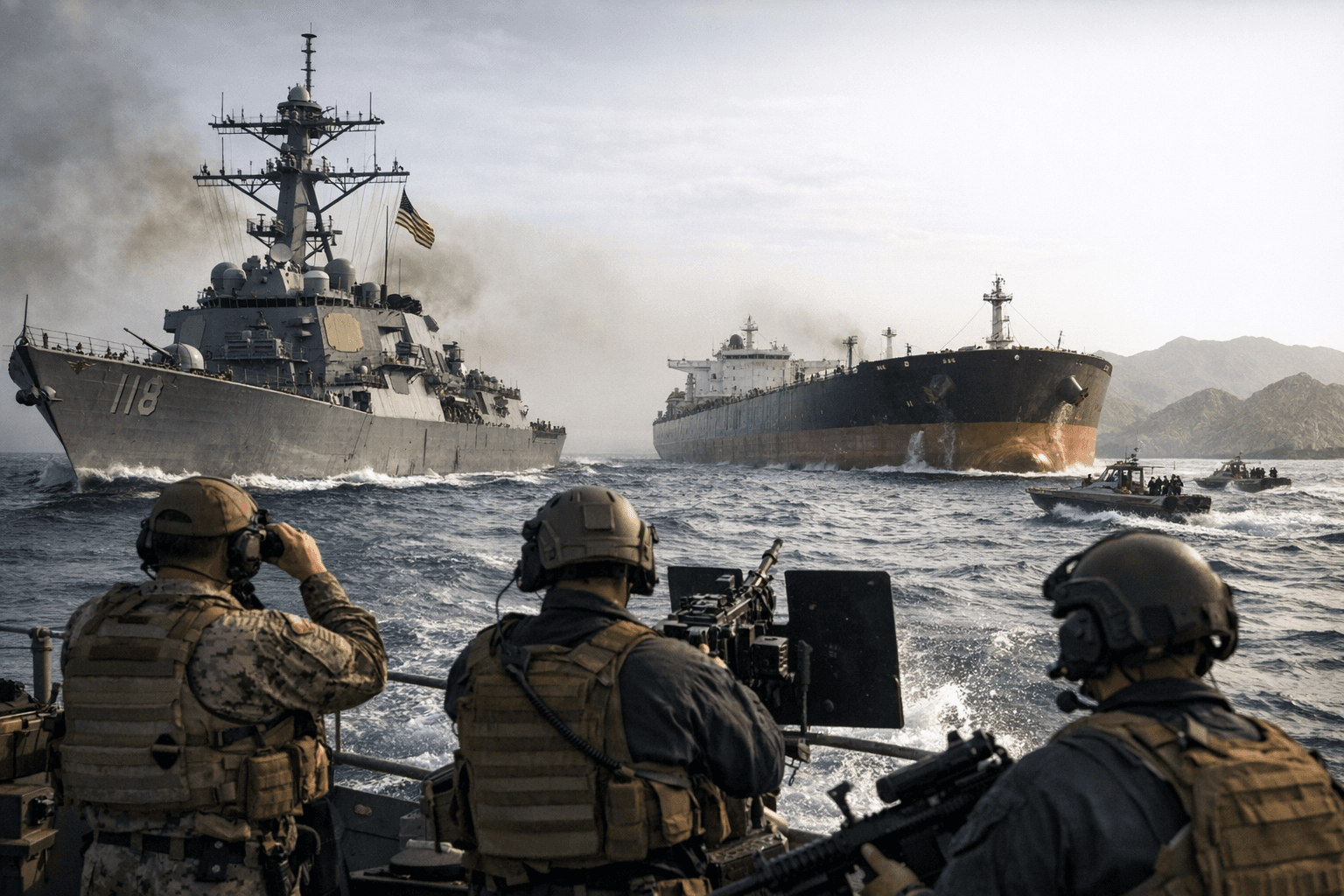 U.S. Navy blockade of Strait of Hormuz raises legal, strategic questions