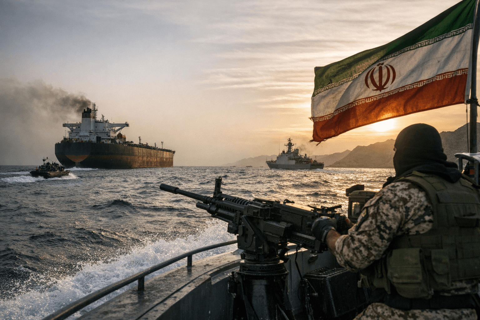 Iran warns it will decide passage through vital Strait of Hormuz