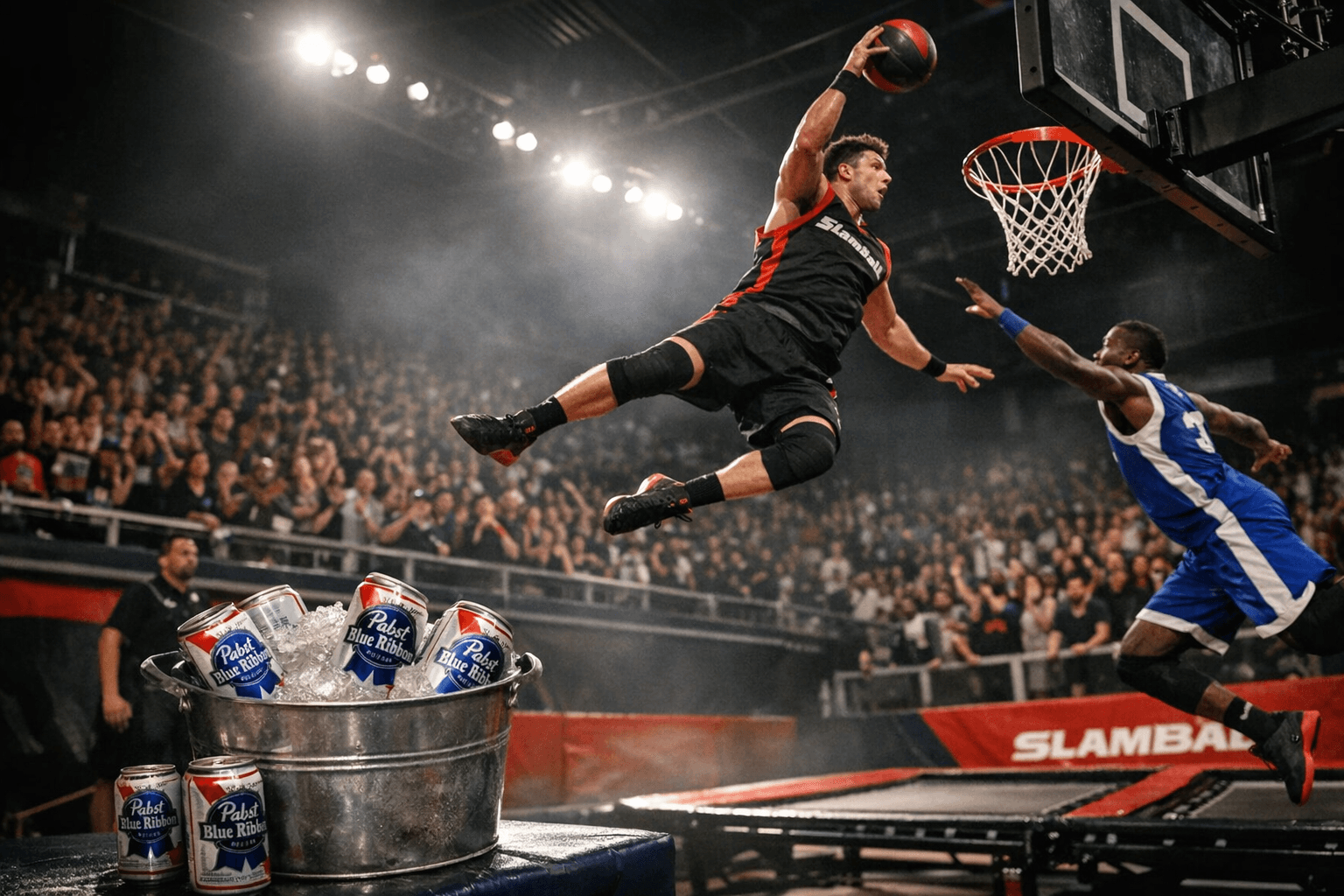 SlamBall names Pabst Blue Ribbon official beer partner for 2024, 2025 seasons