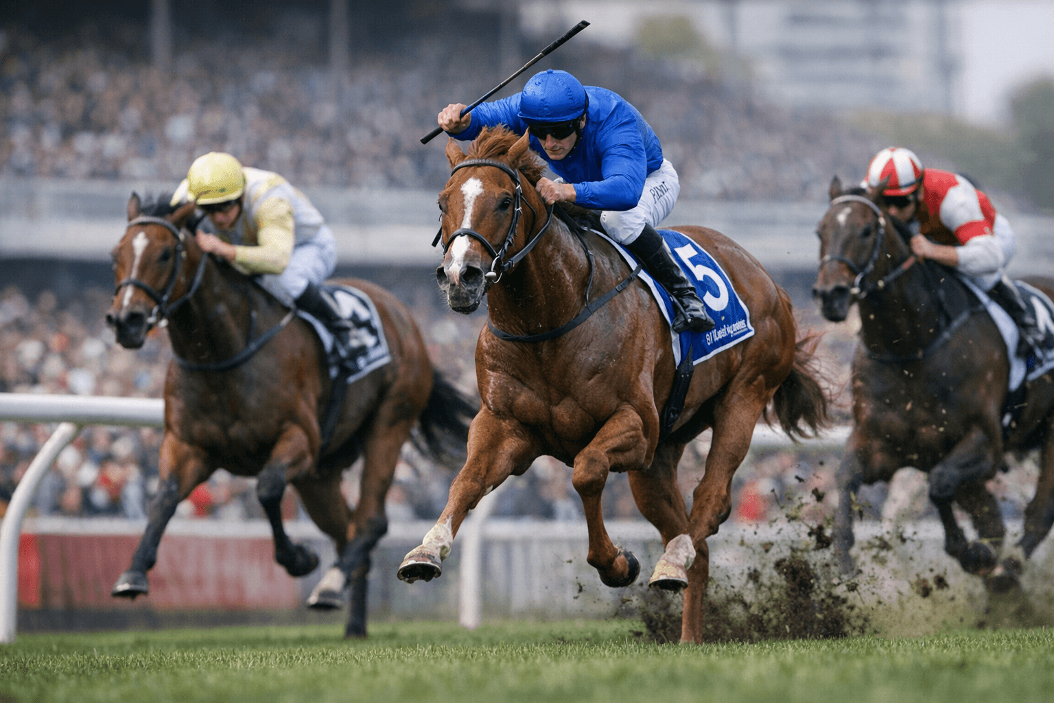 Beiwacht stuns older rivals in All Aged Stakes, boosts stallion case