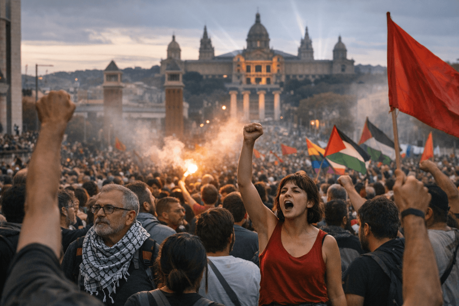 Thousands Gather in Barcelona to Rally Global Progressive Resistance
