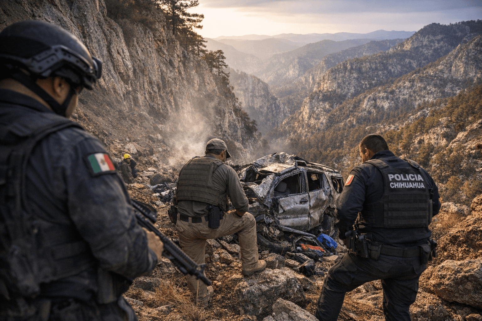 Four die in Mexico crash after joint drug eradication mission