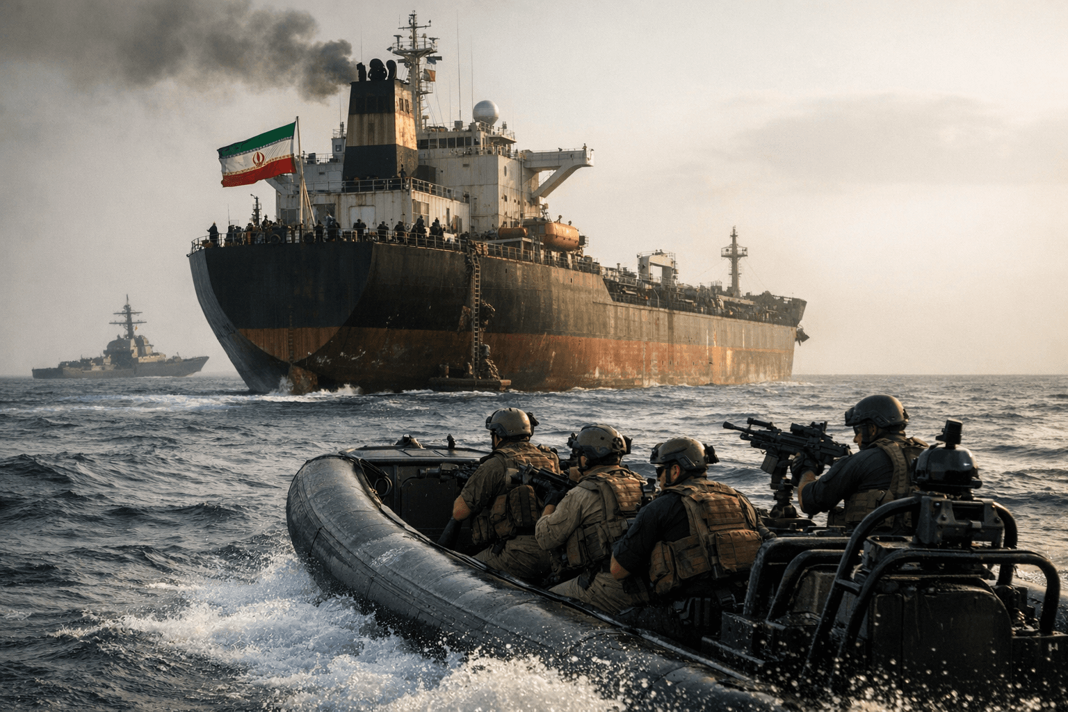 Trump says U.S. seized Iranian ship amid escalating Strait of Hormuz tensions