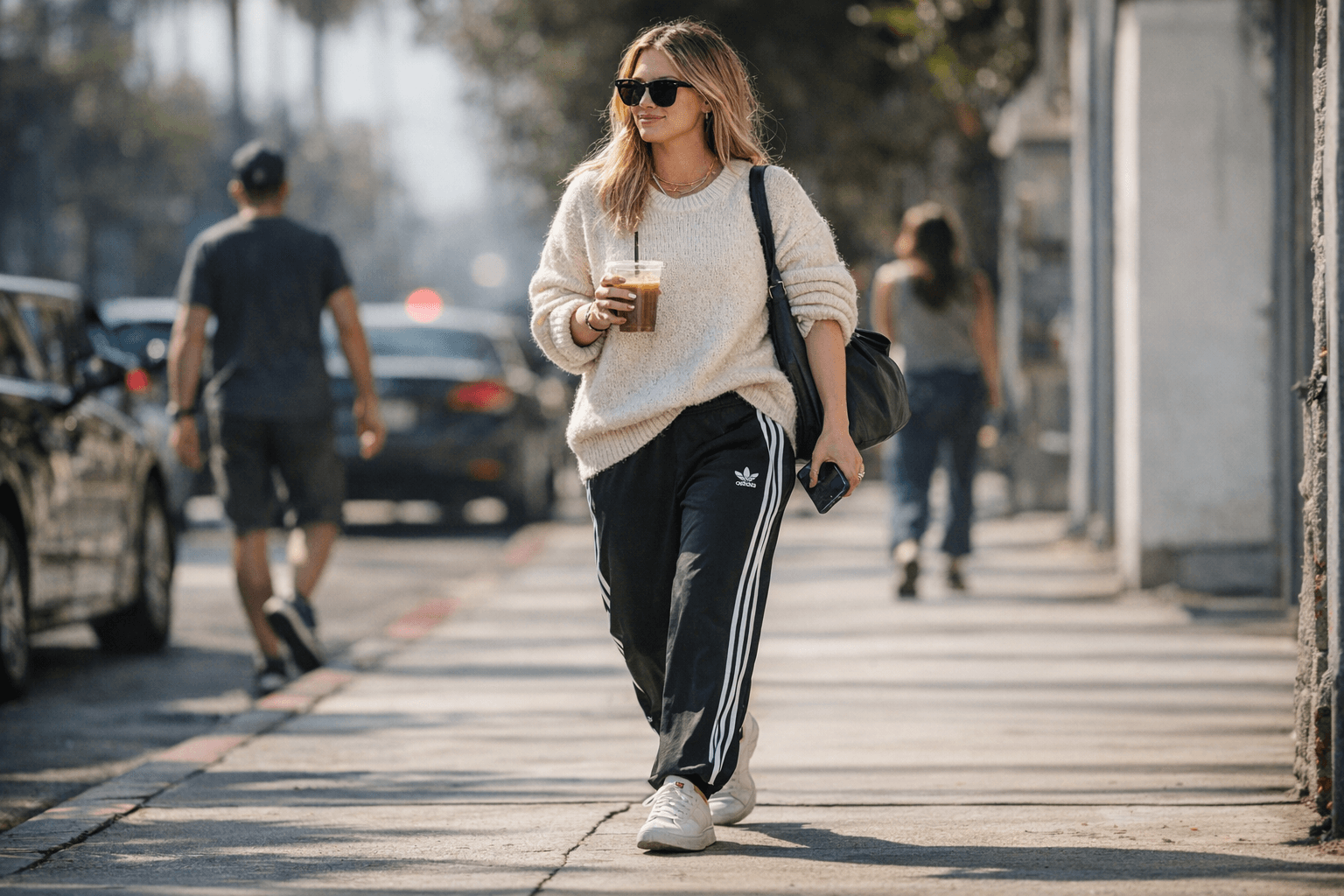 Hilary Duff makes track pants the new weekend uniform