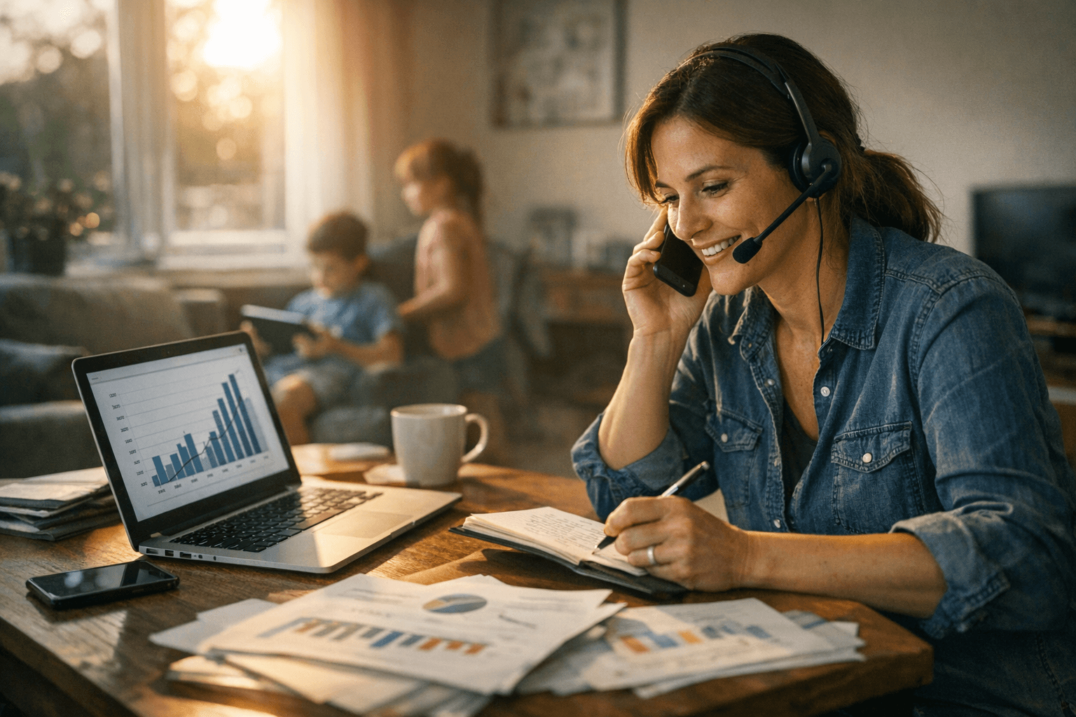 4 מסלולי עבודה מהבית במכירות ותיאום פגישות: שכר, תנאים וגמישות