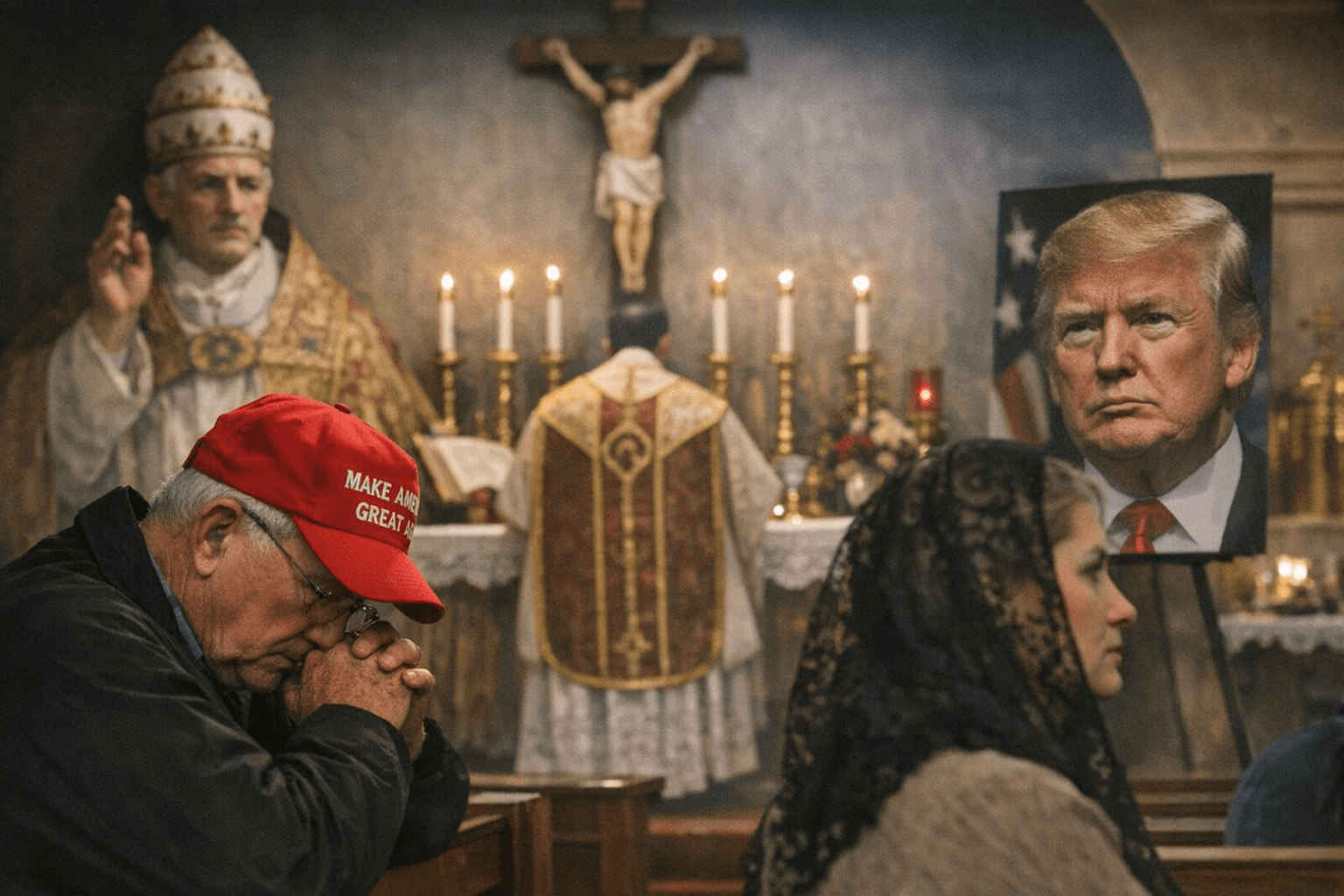 Catholics around Atlanta wrestle with Trump’s feud with Pope Leo