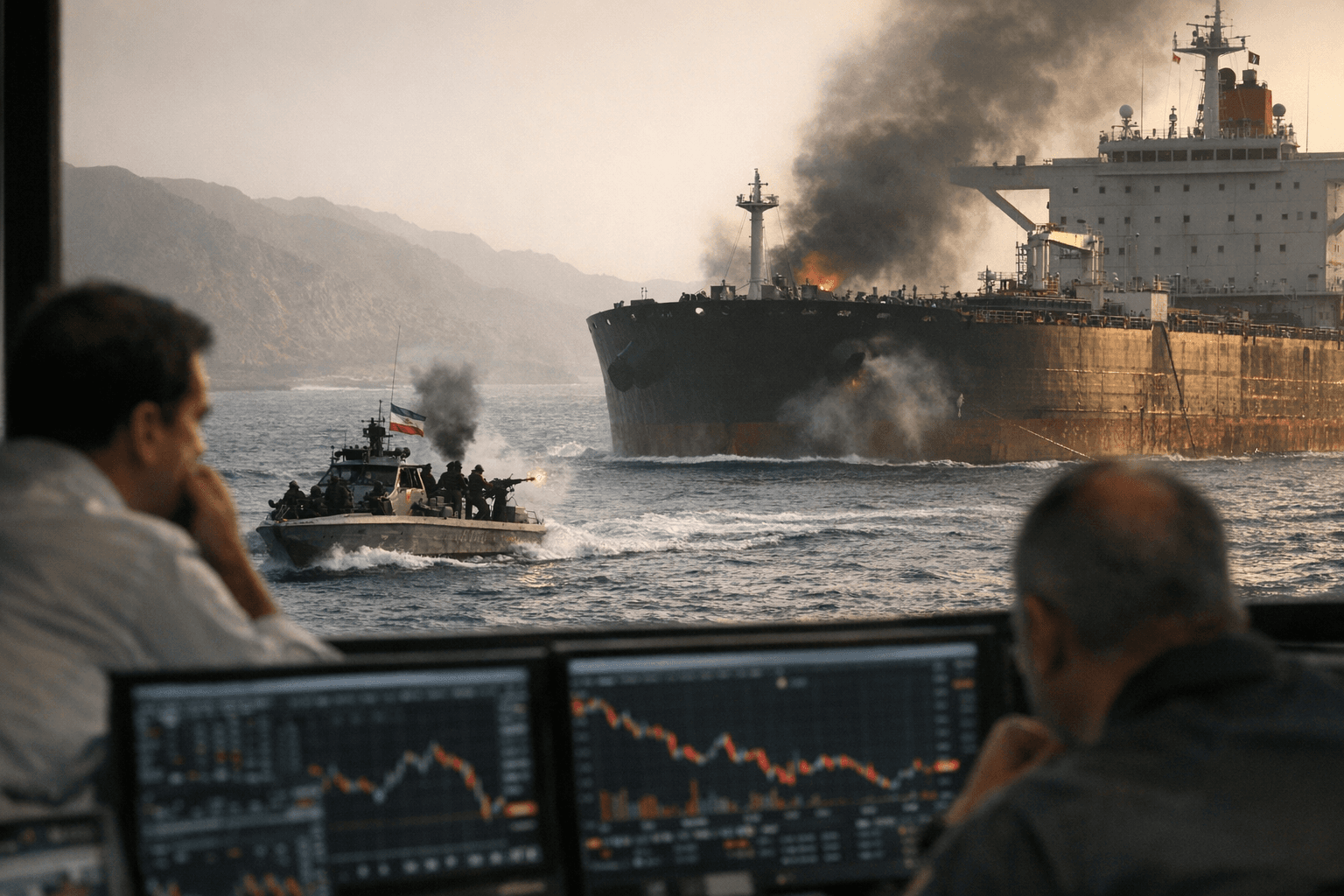 Traders Brace for Turmoil as Hormuz Shipping Grinds to Halt