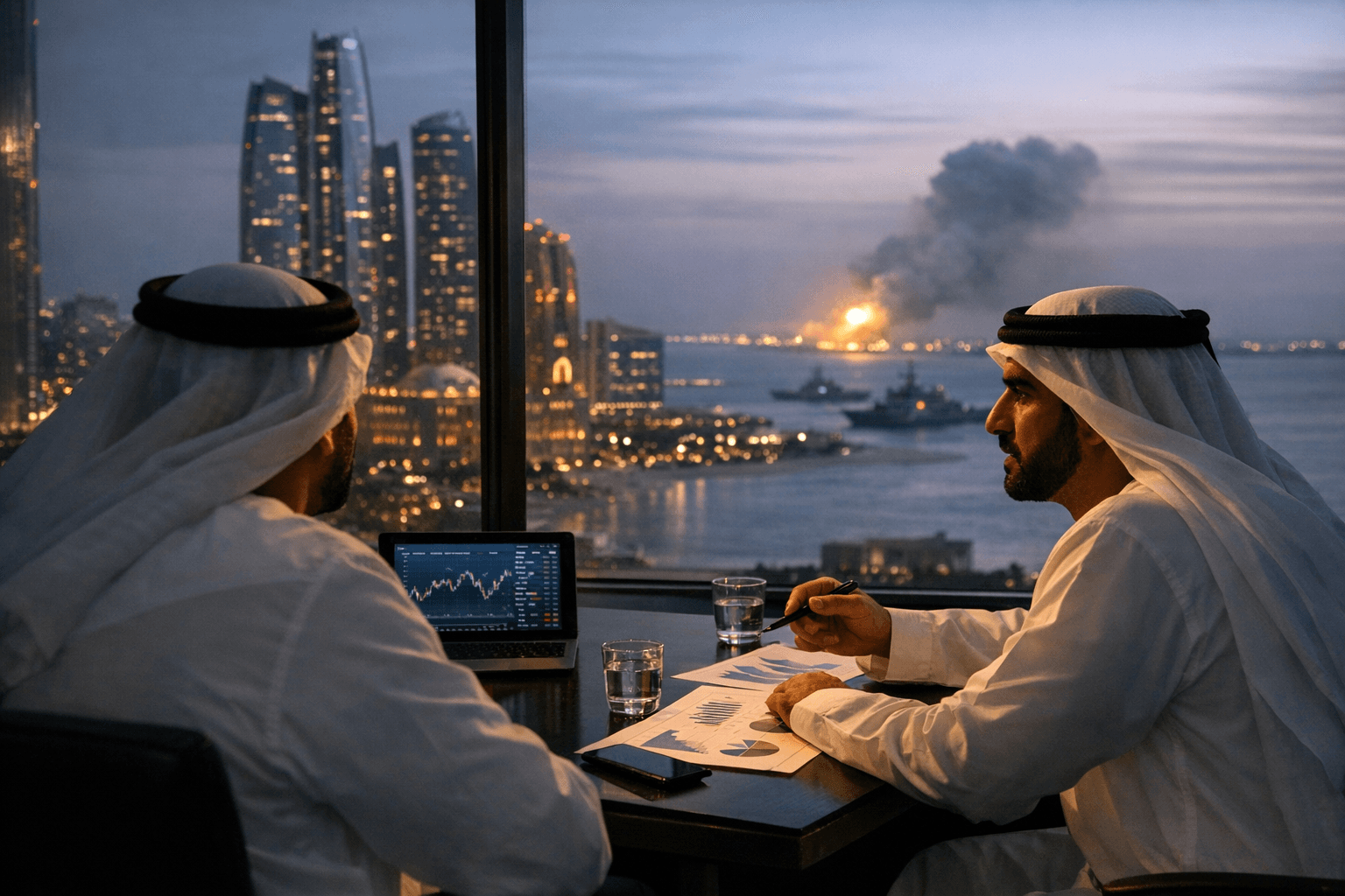 Goldman Says Abu Dhabi Clients Focus on Deals Despite Iran Tensions
