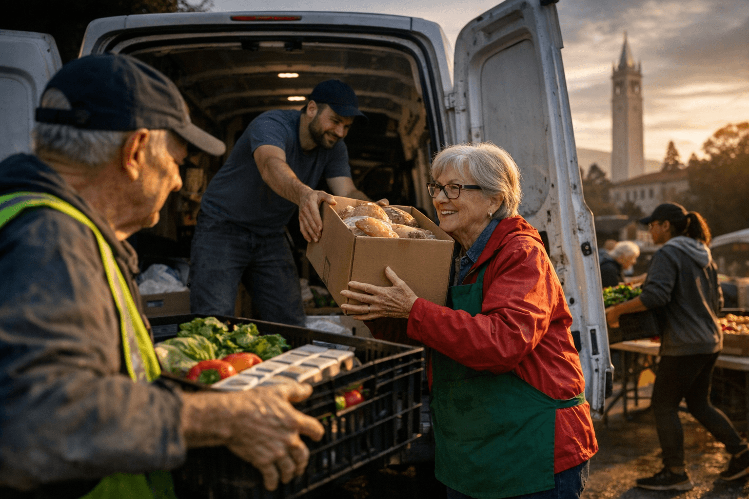 UC Berkeley study finds how to keep food-recovery volunteers engaged