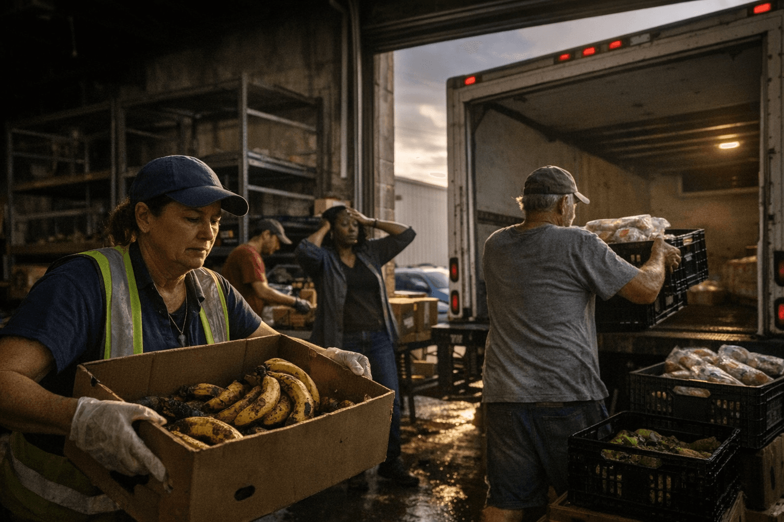 Rising food insecurity puts pressure on volunteer-powered food recovery systems