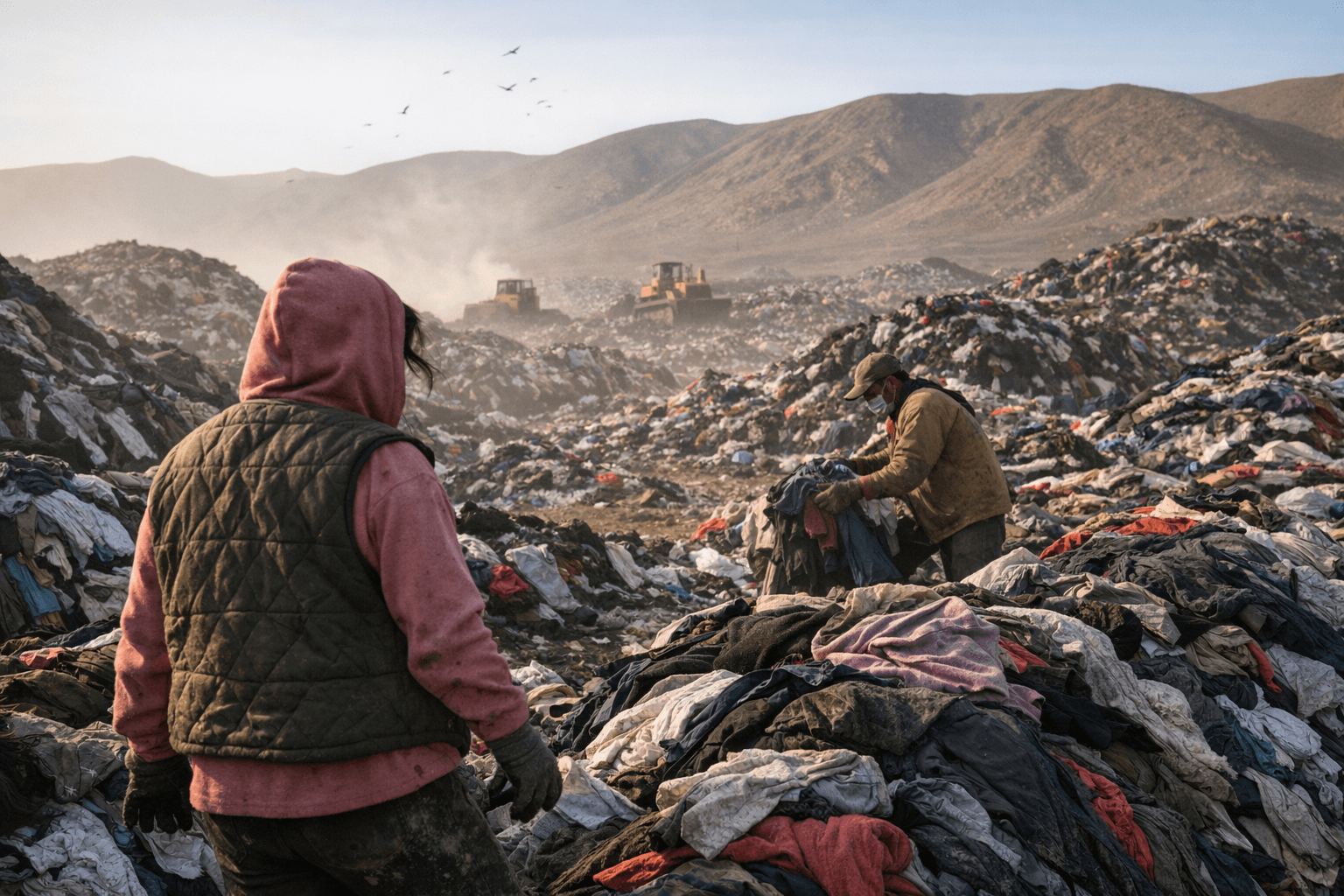 Chile’s Used-Clothing Boom Fuels Atacama Desert Textile Waste