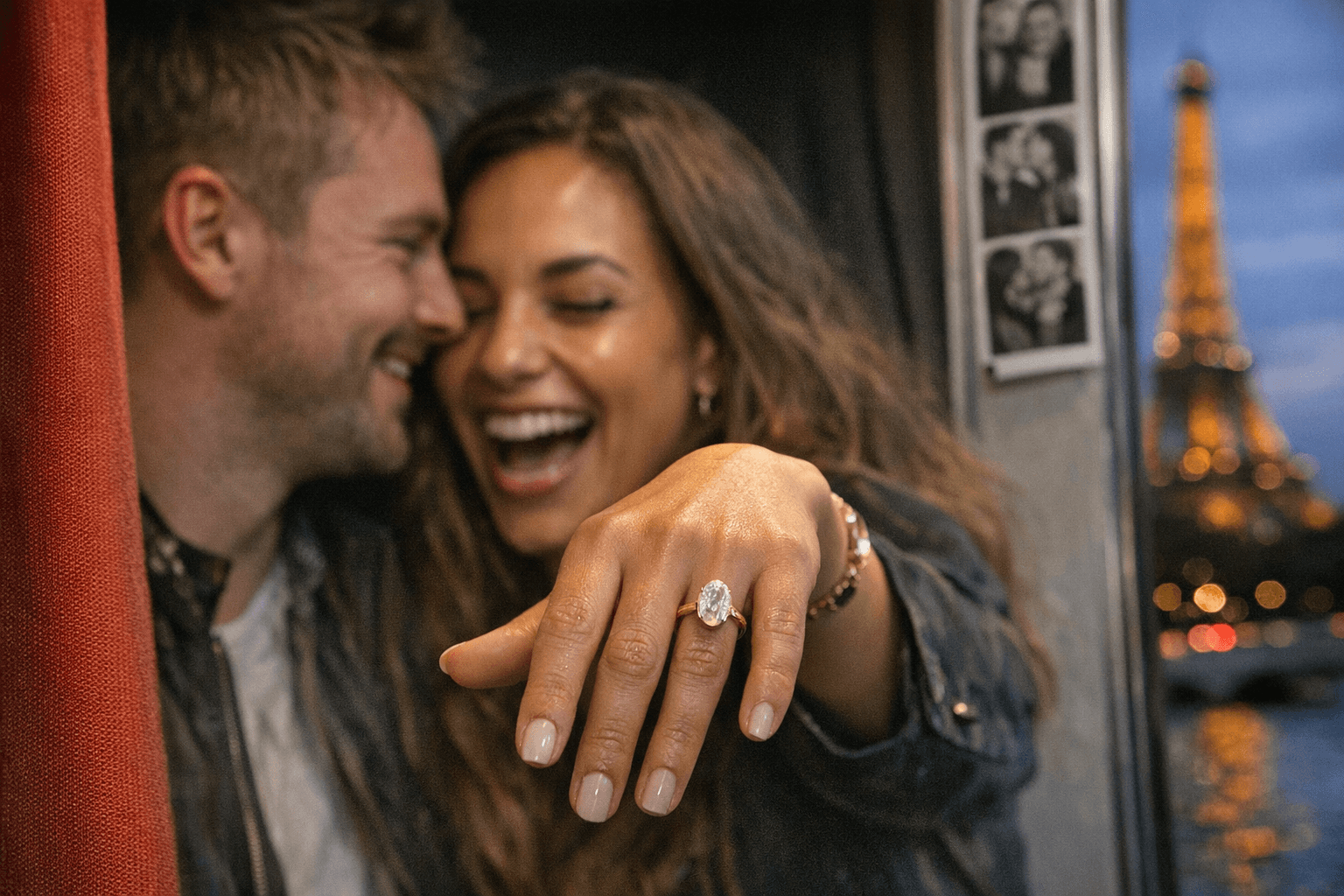 Kizzi Kitchener Reveals Oval Diamond Engagement Ring, Designed by Tom Whiteley