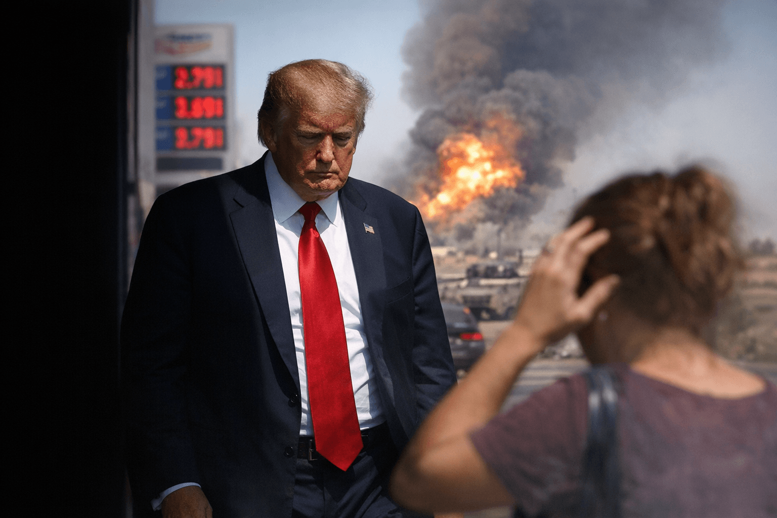 Trump approval hits new low as Americans sour on economy, Iran war