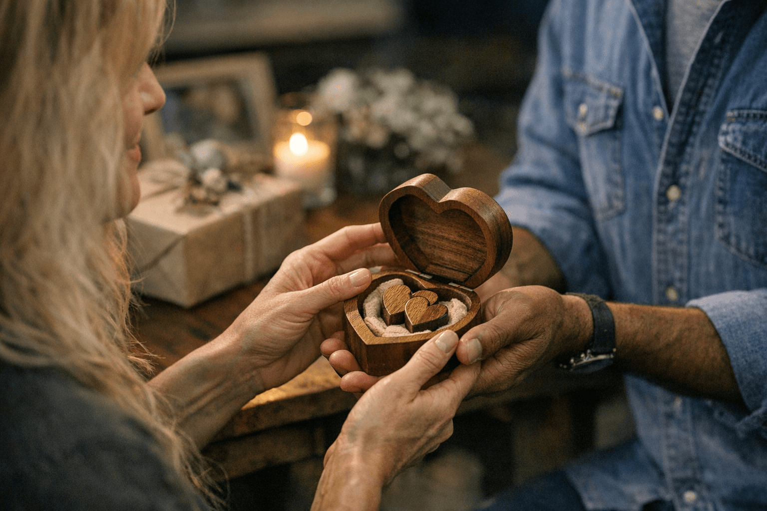 Handmade wooden gifts bring sentimental meaning to anniversary celebrations