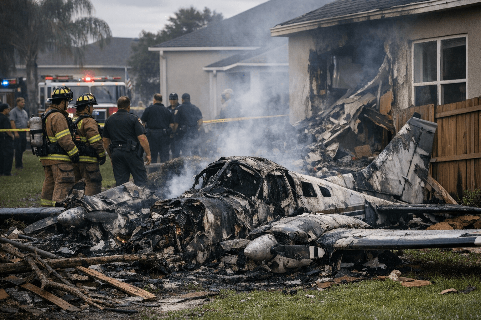 Pilot dies in small plane crash in Tampa-area neighborhood, investigation underway