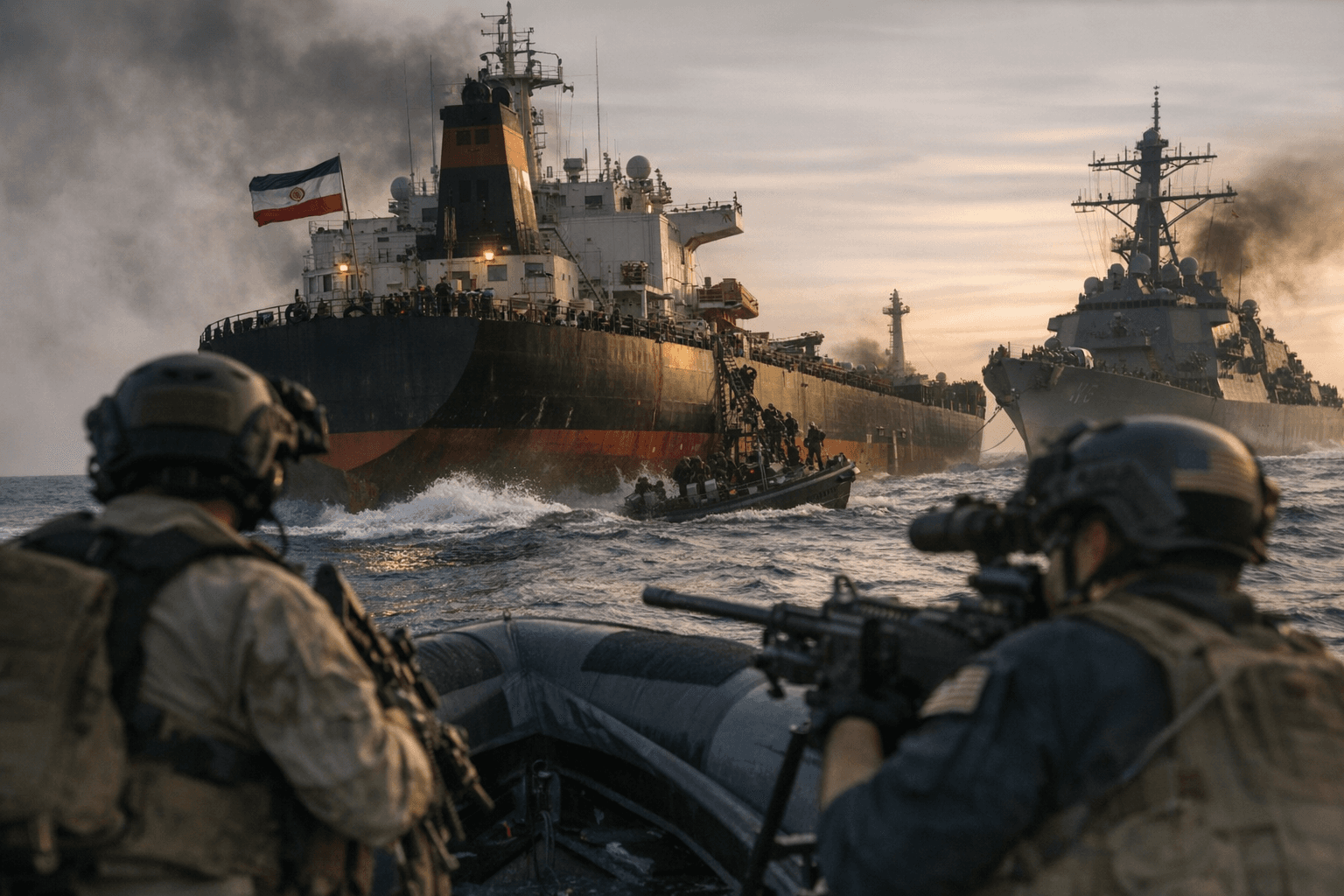 Trump Says Navy Seized Iranian Tanker as Ceasefire Talks Falter