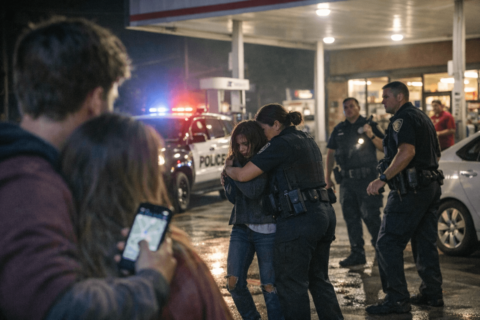 Students help track kidnapped girl to gas station after witness call