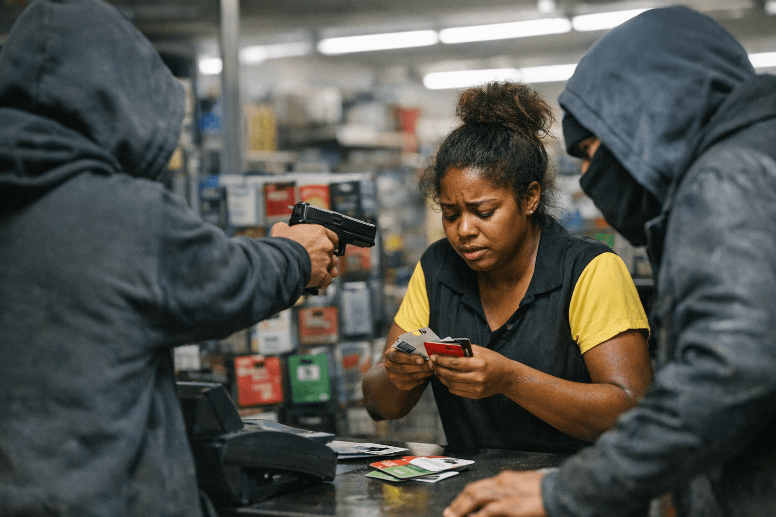 Police seek suspects after armed Dollar General gift card robbery in Philadelphia