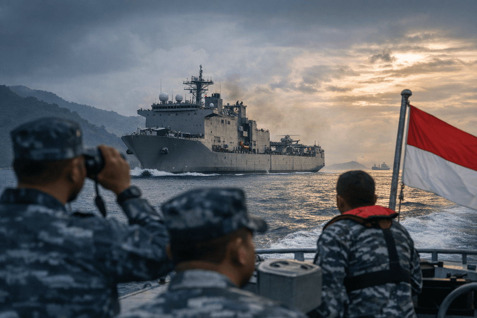 Indonesia Says U.S. Warship Transit Through Malacca Strait Was Lawful