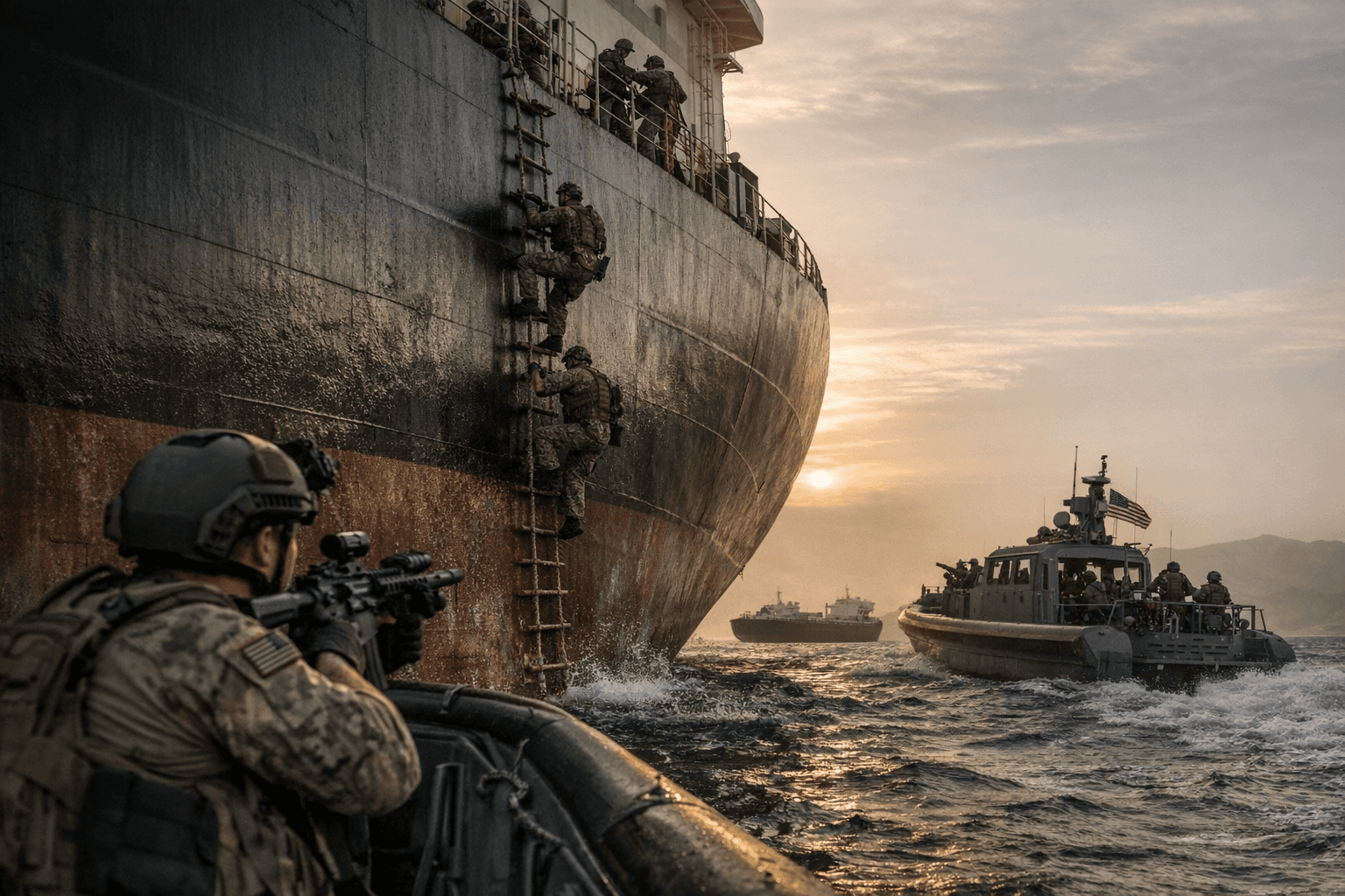 U.S. Seizes Iranian Cargo Ship as Oil Prices Surge Near Strait of Hormuz