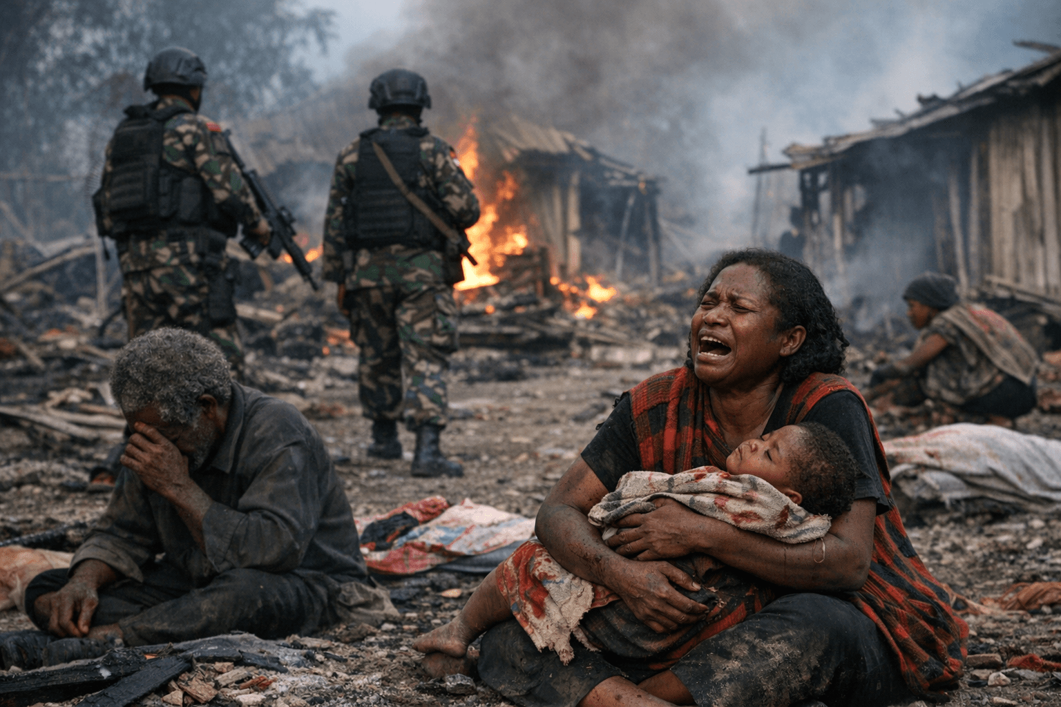 Indonesia rights body condemns Papua raid after 12 civilians reported killed