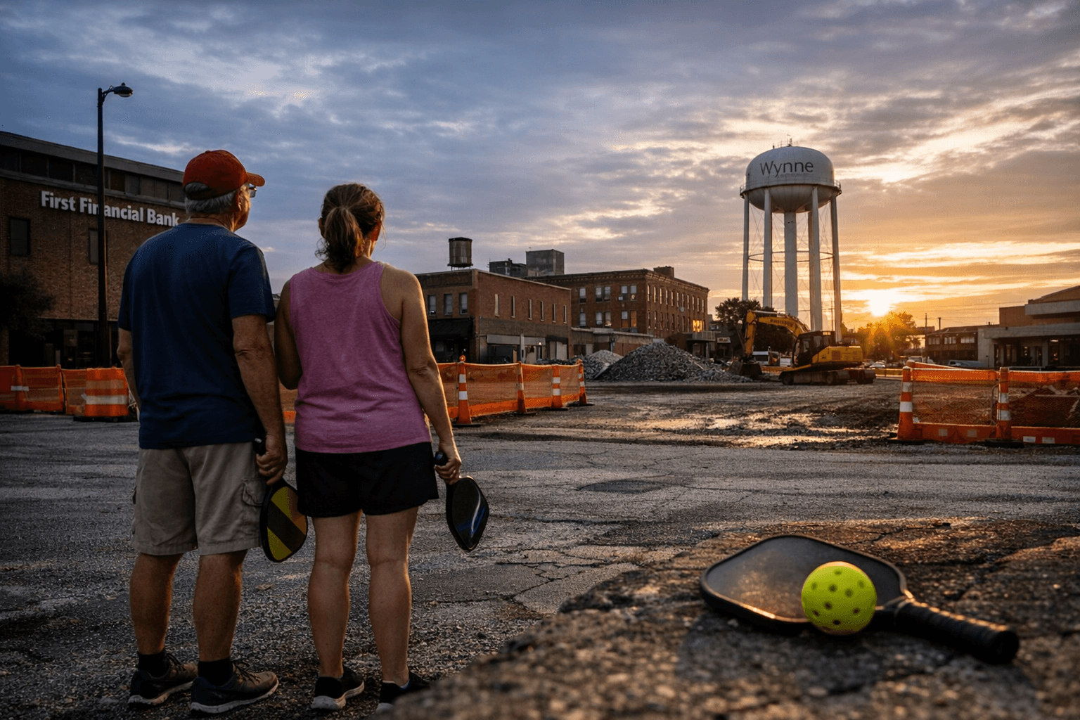 Wynne moves closer to downtown pickleball courts, seeks project bids