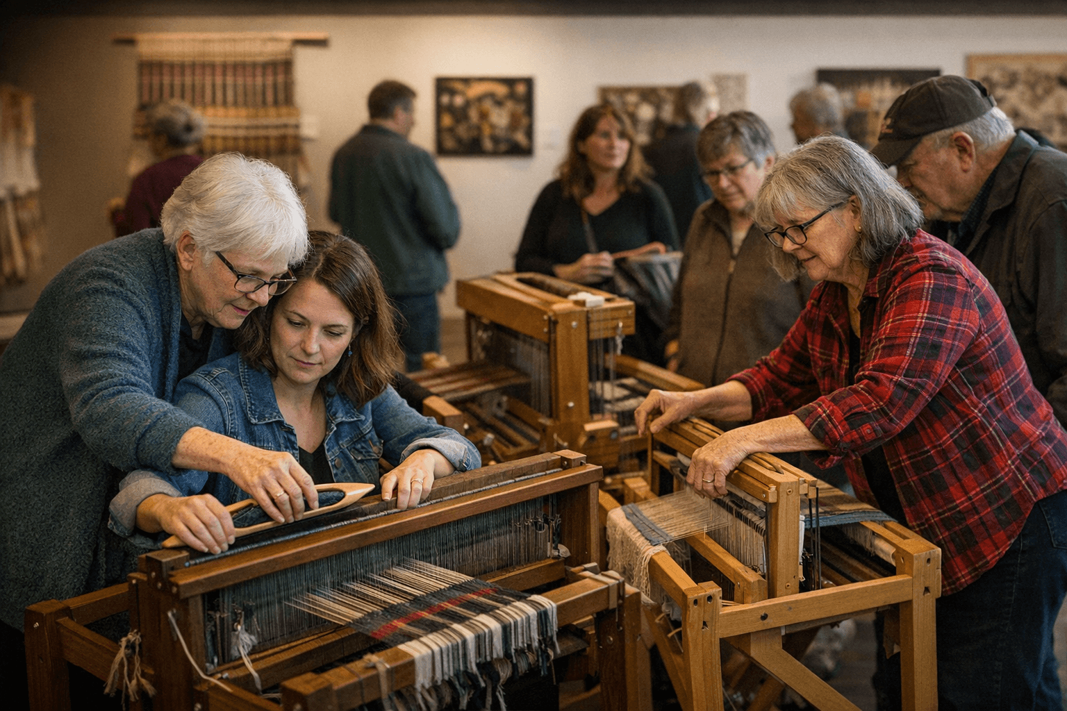 Bemidji Weavers Guild to Offer Hands-On Demonstrations at Watermark Art Center