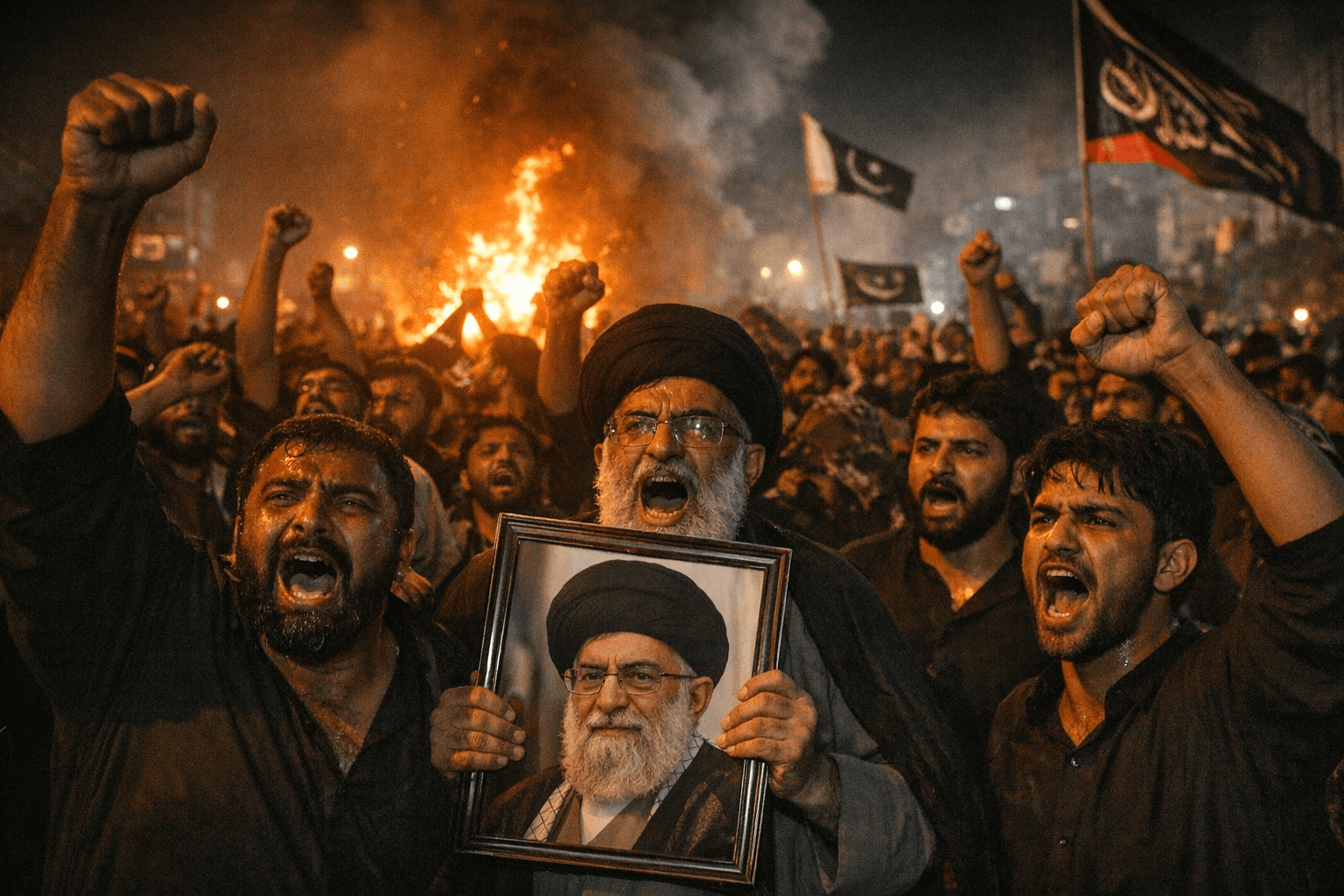 Pakistan Shiites Rage Over Khamenei Killing, Straining U.S. Ties