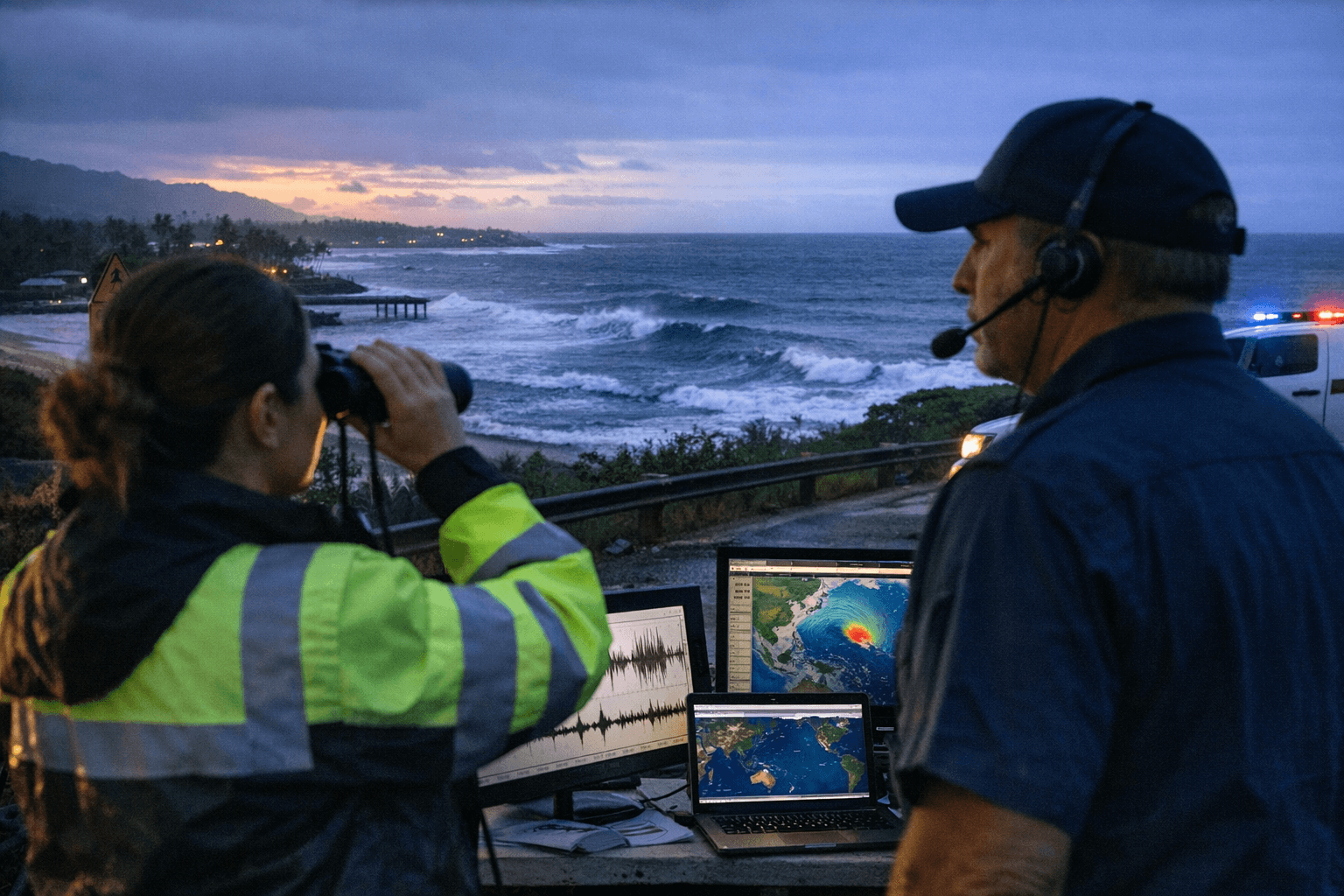 Hawaii monitors tsunami threat after 7.4 quake off Japan