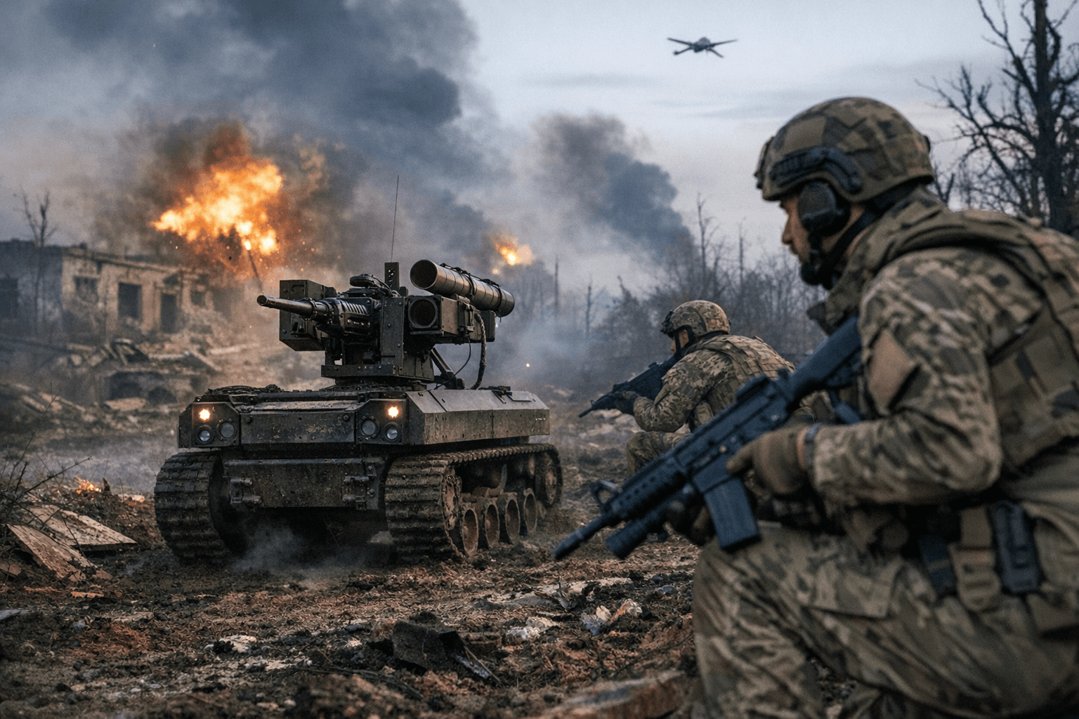 Ukraine expands robot warfare to offset manpower shortage, reduce losses