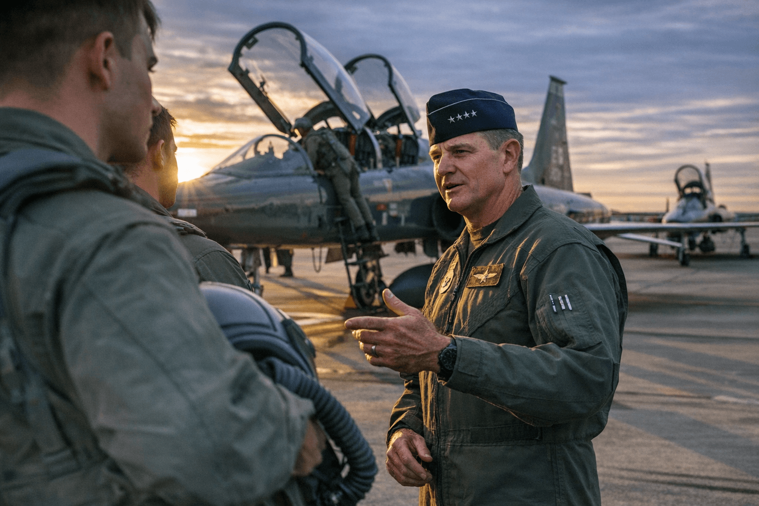 AETC commander visits Laughlin Air Force Base, praises pilot training mission