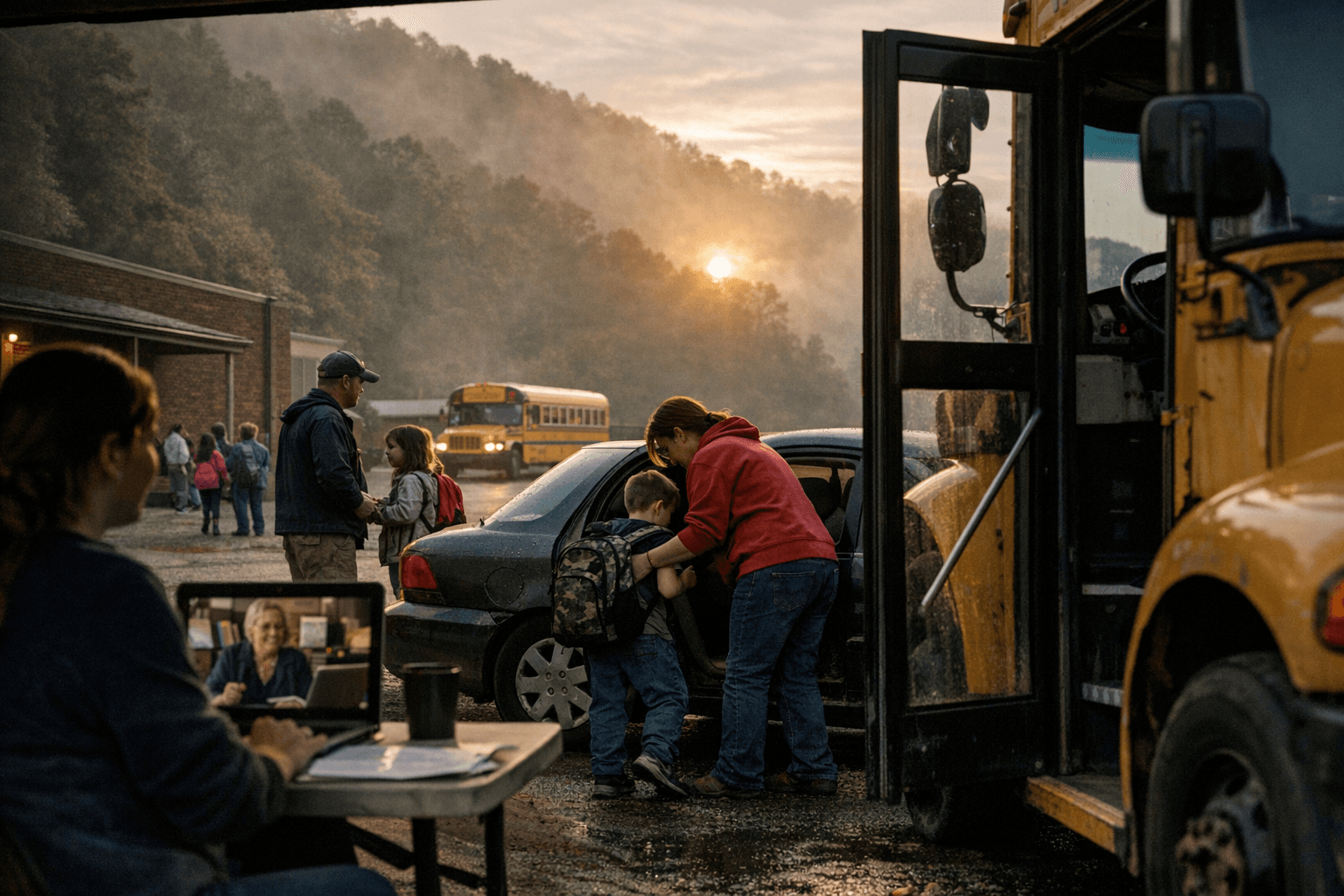 McDowell County Schools balances bus disruptions, family outreach, live learning updates