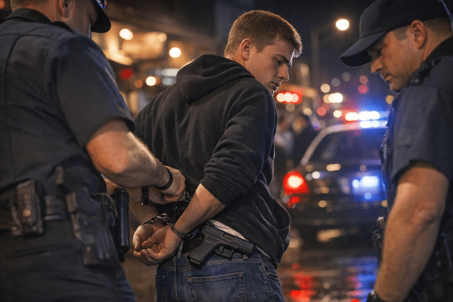 Cannelton man arrested in Evansville with stolen handgun in bar district