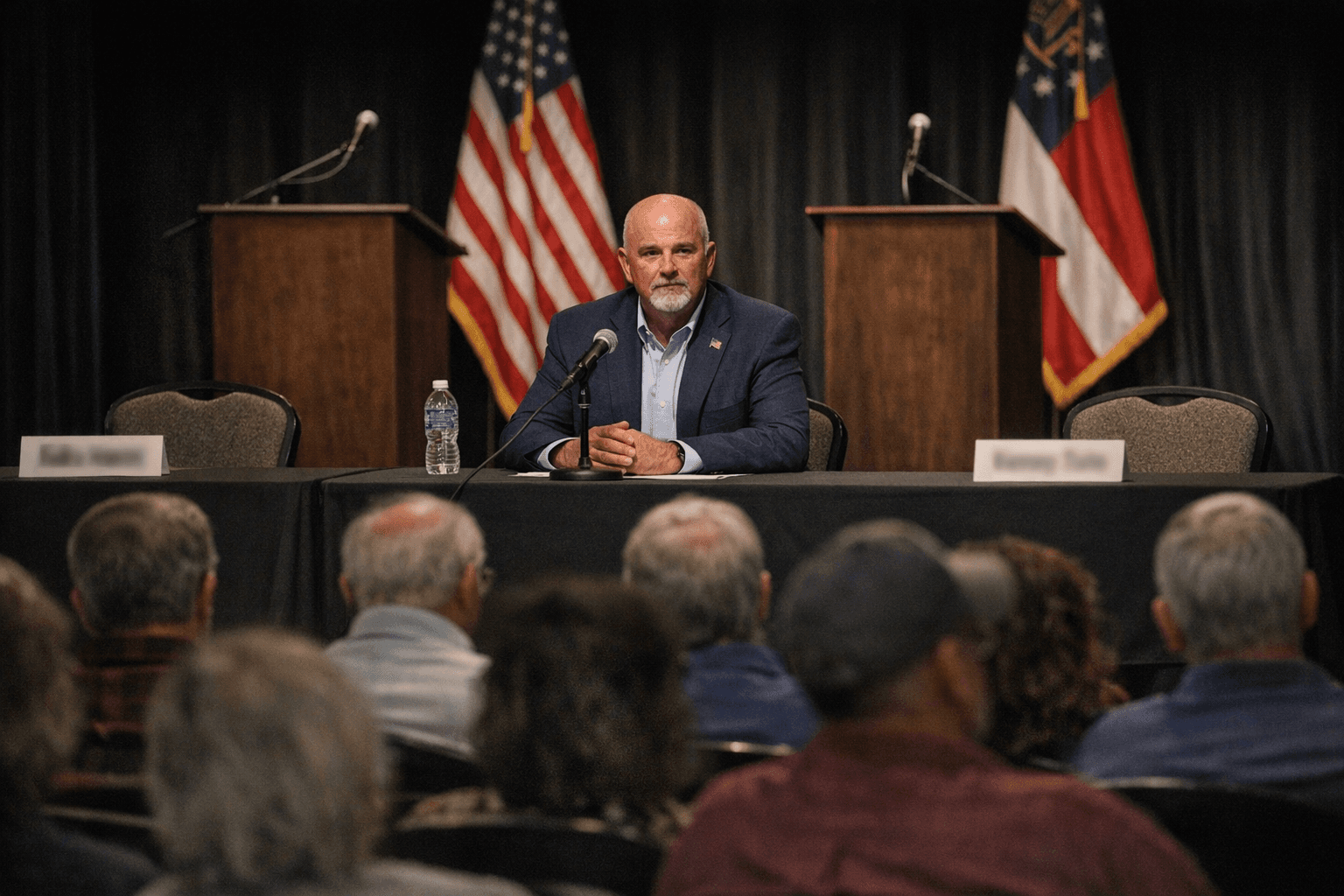 Two District 1 Republican candidates skip Forsyth forum, Hill appears alone