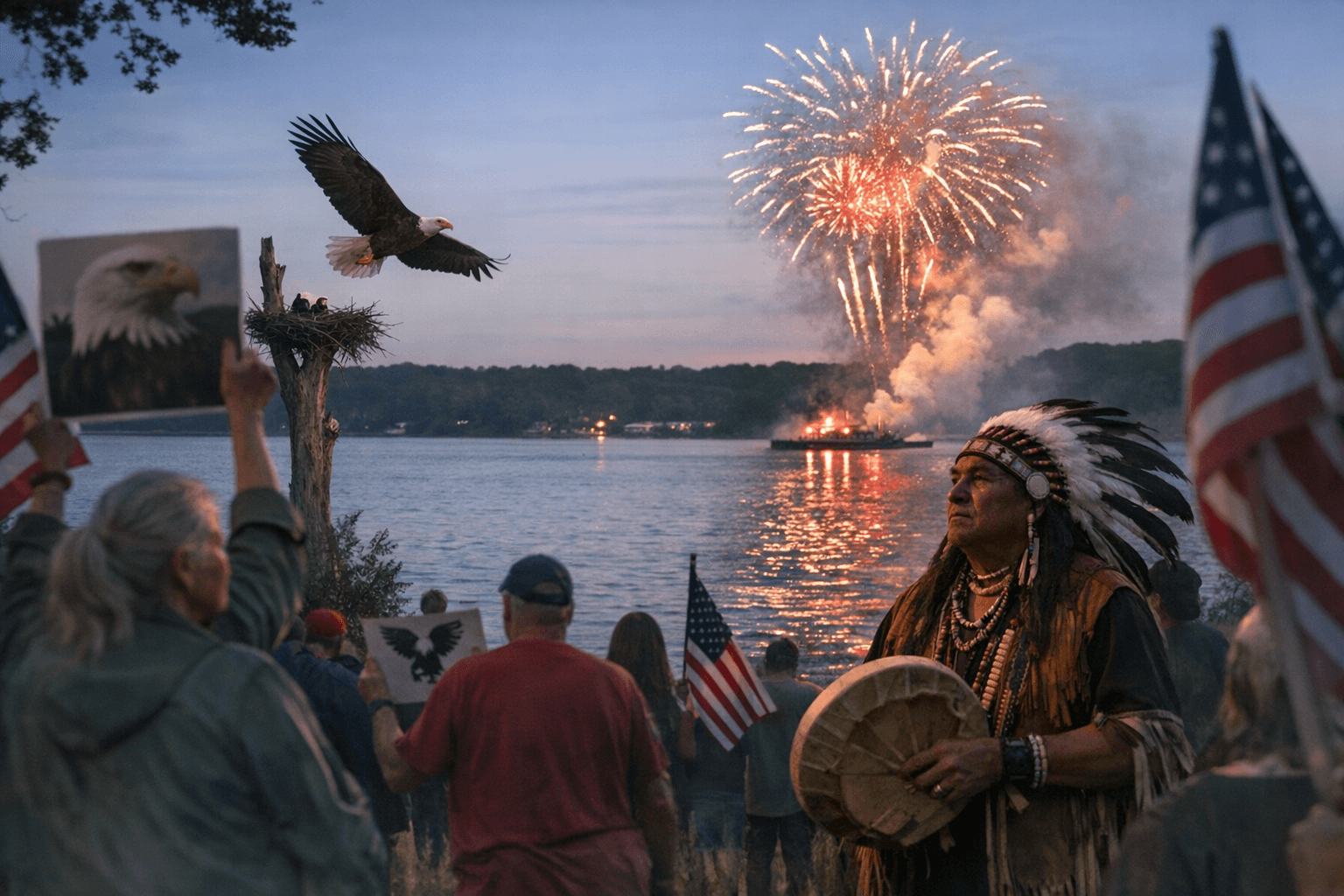 Lake Ronkonkoma fireworks proposal sparks environmental and cultural backlash