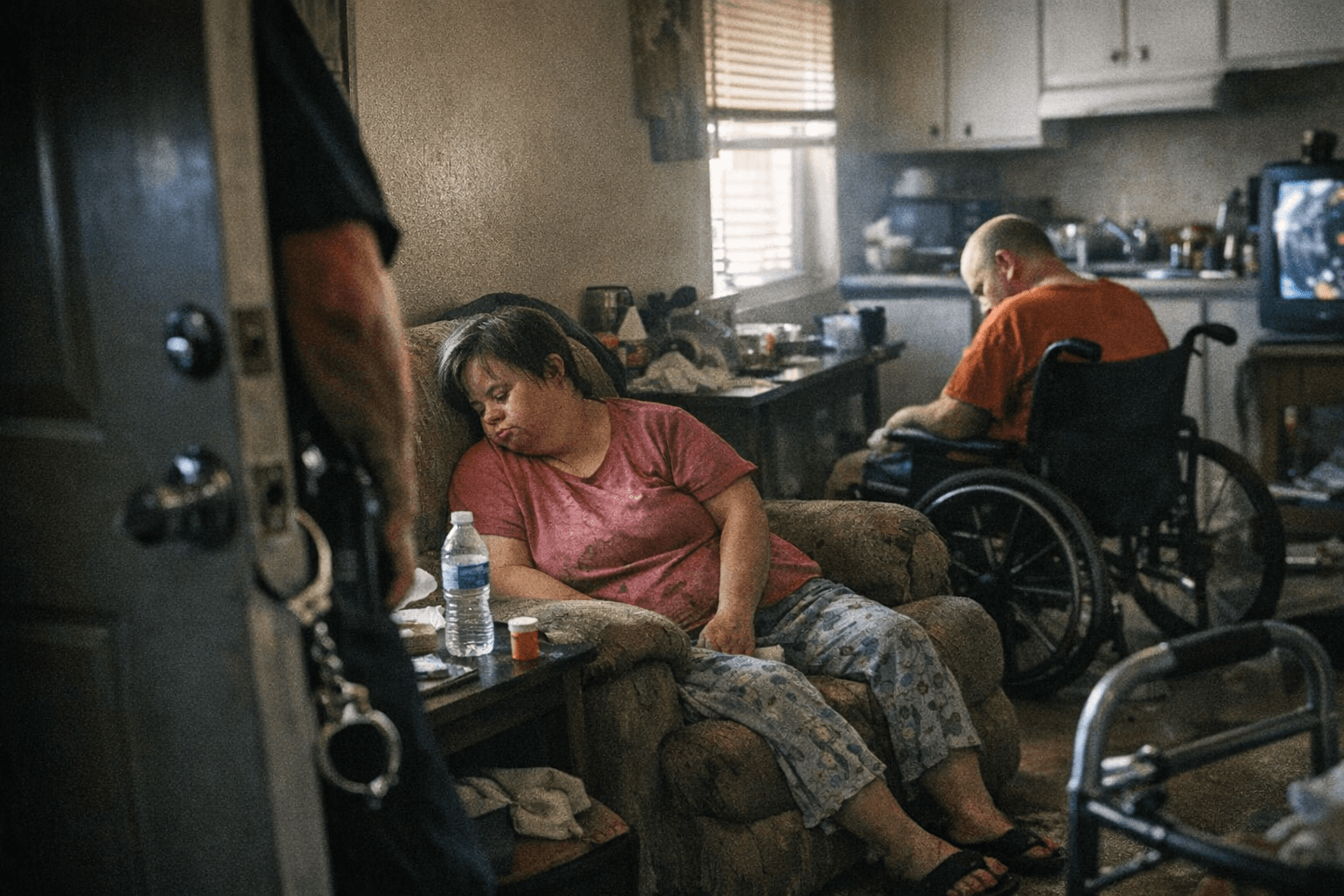 Spring caretaker charged after leaving two disabled adults unattended for hours