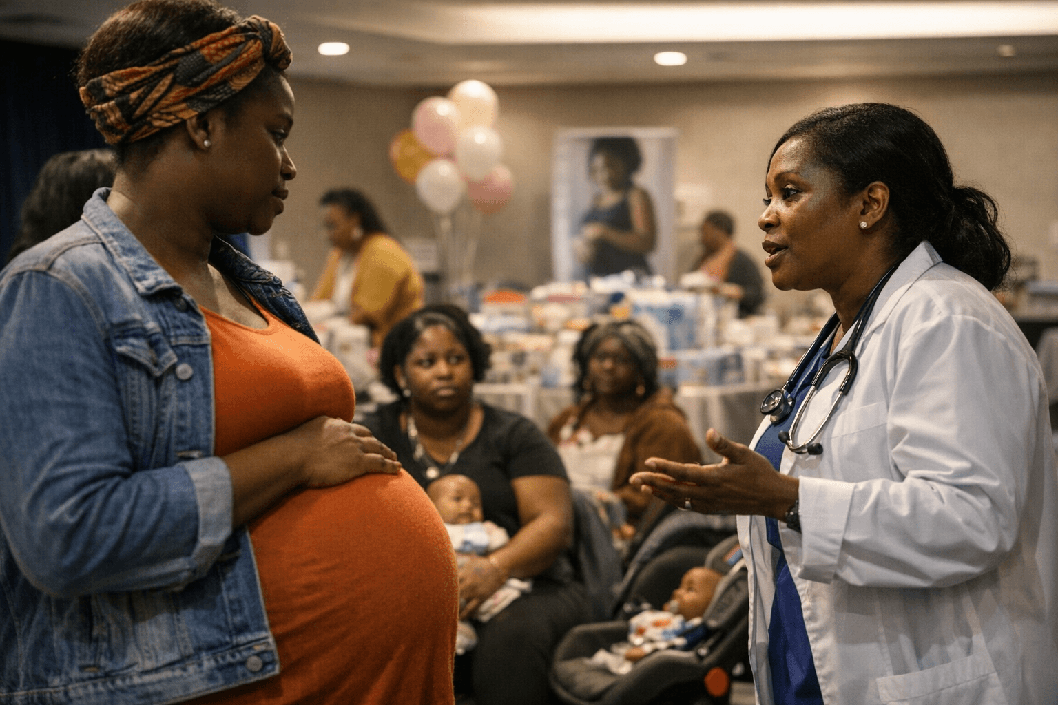MedStar hosts free community baby shower to close Black Maternal Health Week