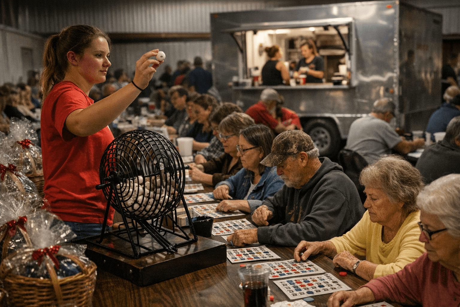 Vinton County Junior Fair Board hosts bingo fundraiser for concession trailer