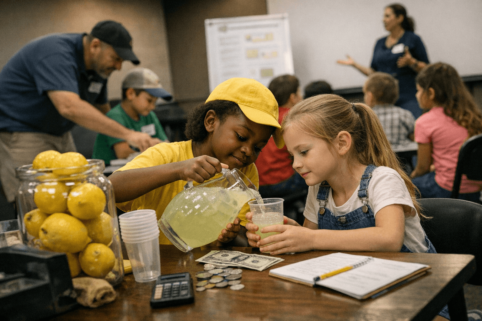 Central Texas College teaches 120 kids business skills for Lemonade Day