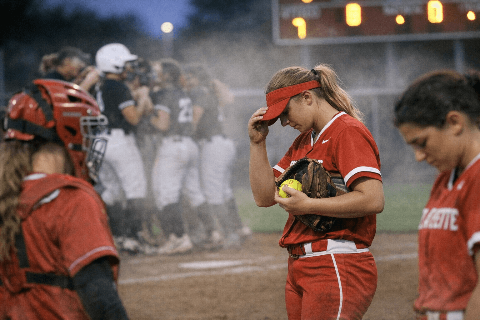 Lafayette softball's six-game win streak ends with losses to Caledonia
