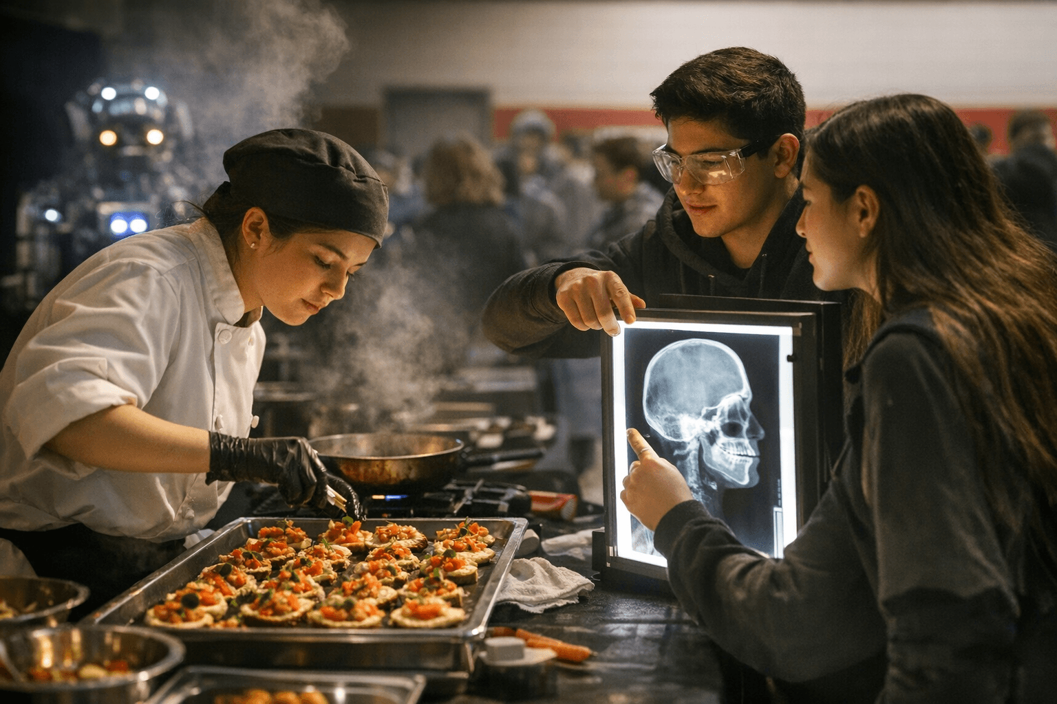 Lawrence High Innovation Expo showcases hands-on career training, student talent