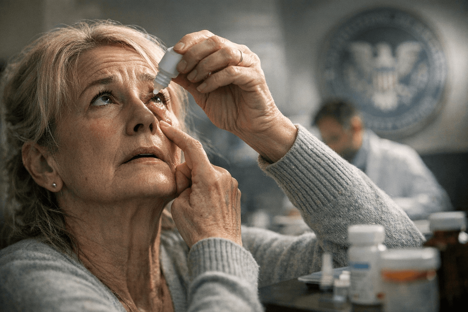 Reproxalap eases dry-eye symptoms in trial, but FDA remains skeptical