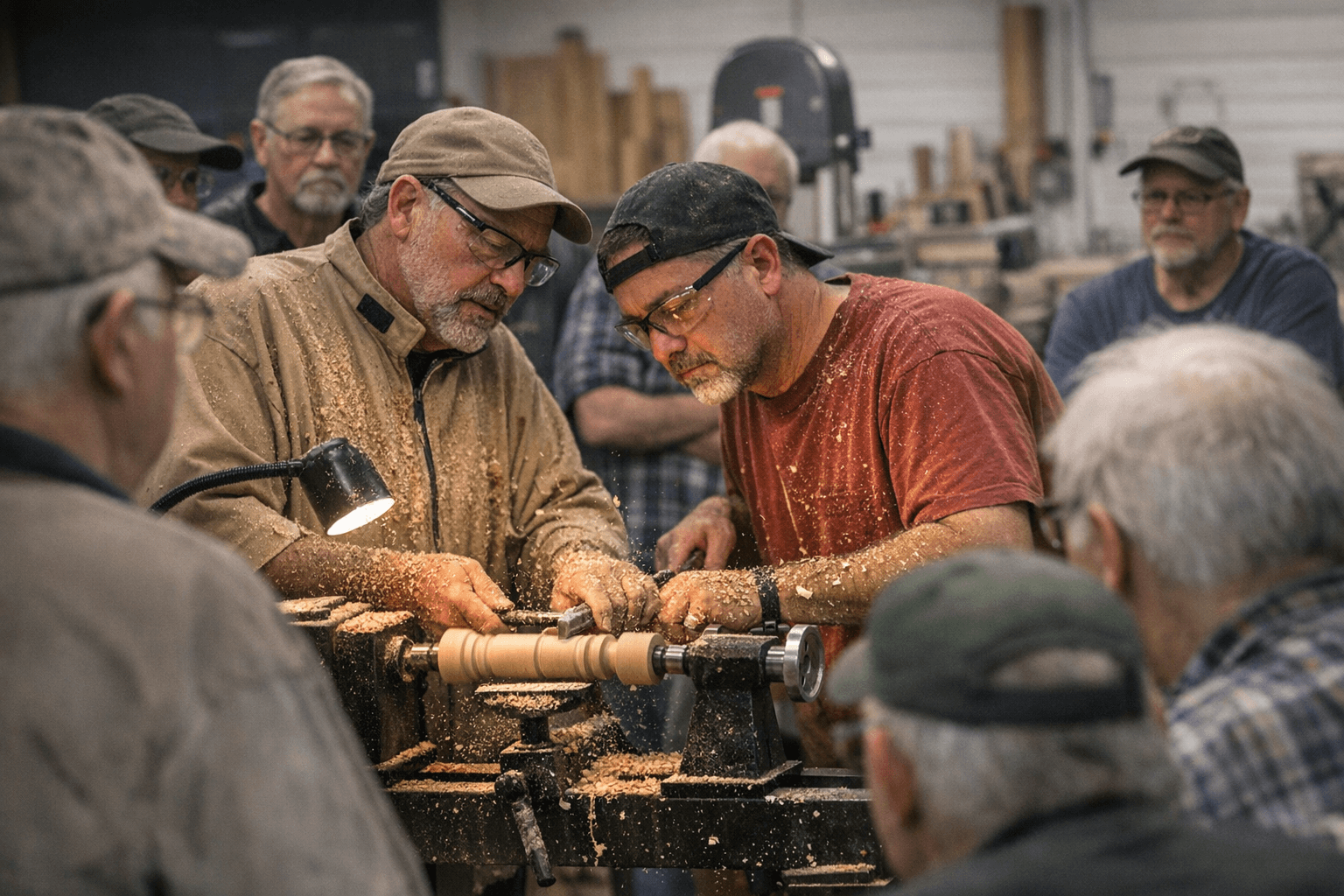 Chippewa Valley Woodturners report strong turnout, hands-on classes and demos