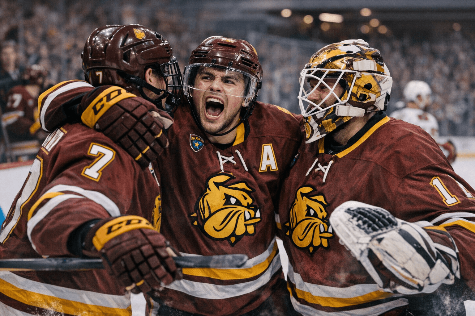 UMD hockey keeps key players, builds momentum for next season