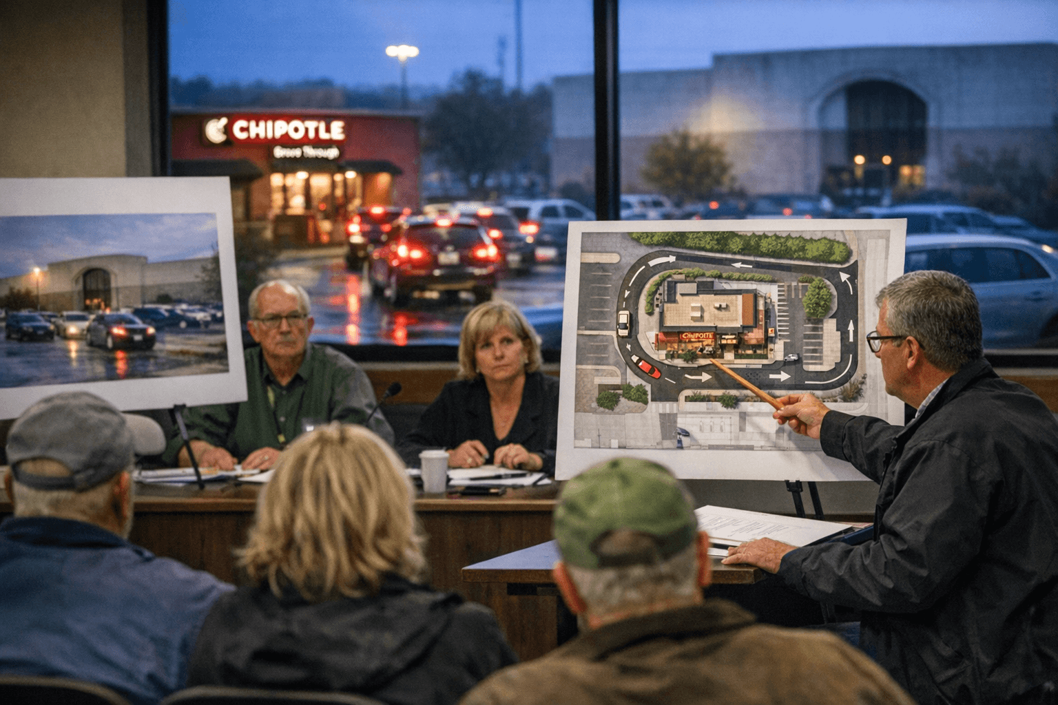 Garfield Township reviews Chipotle drive-through proposal at Grand Traverse Mall