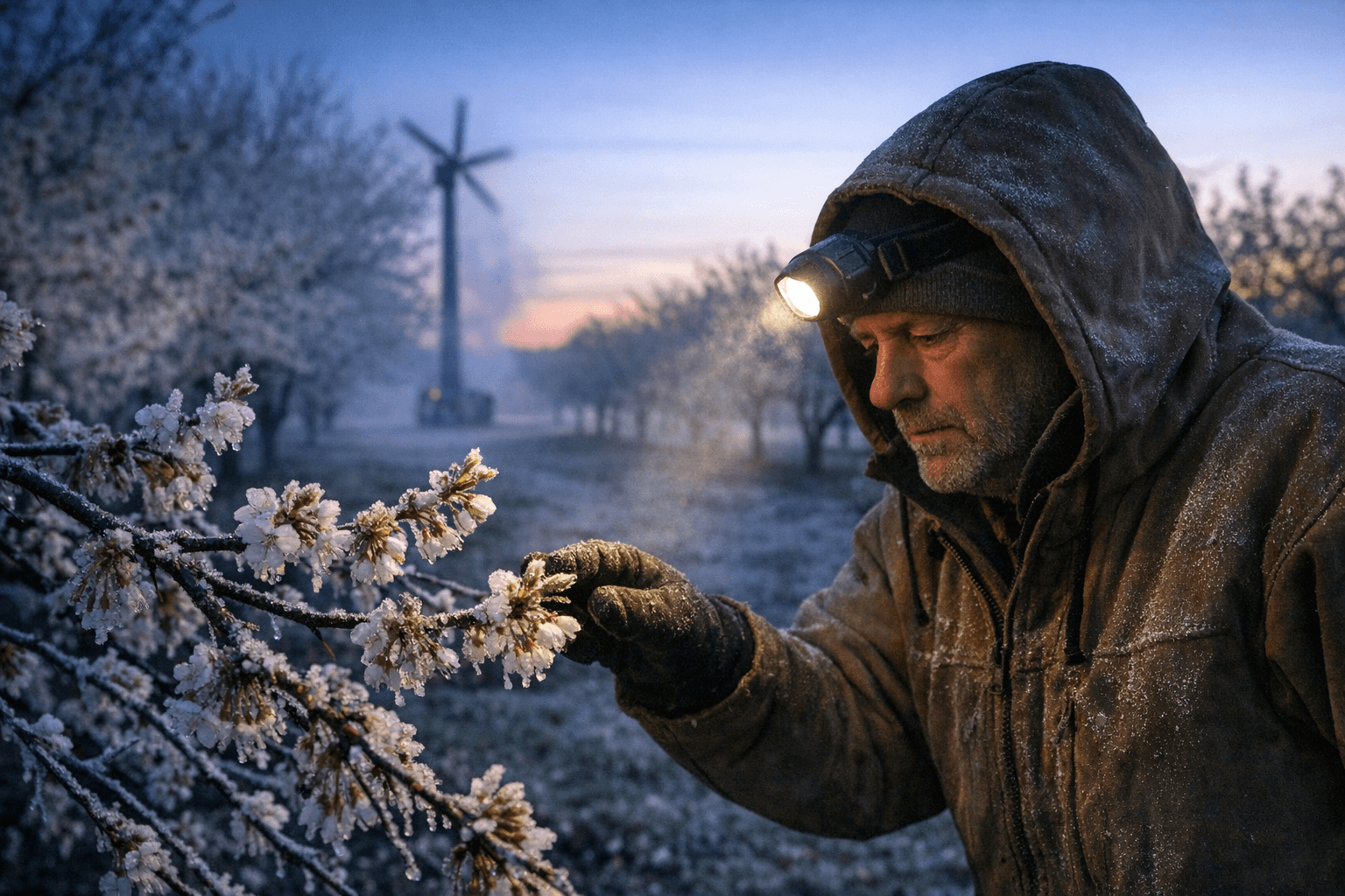 Freeze warnings threaten Grand Traverse cherry crops as temperatures hit 21 degrees